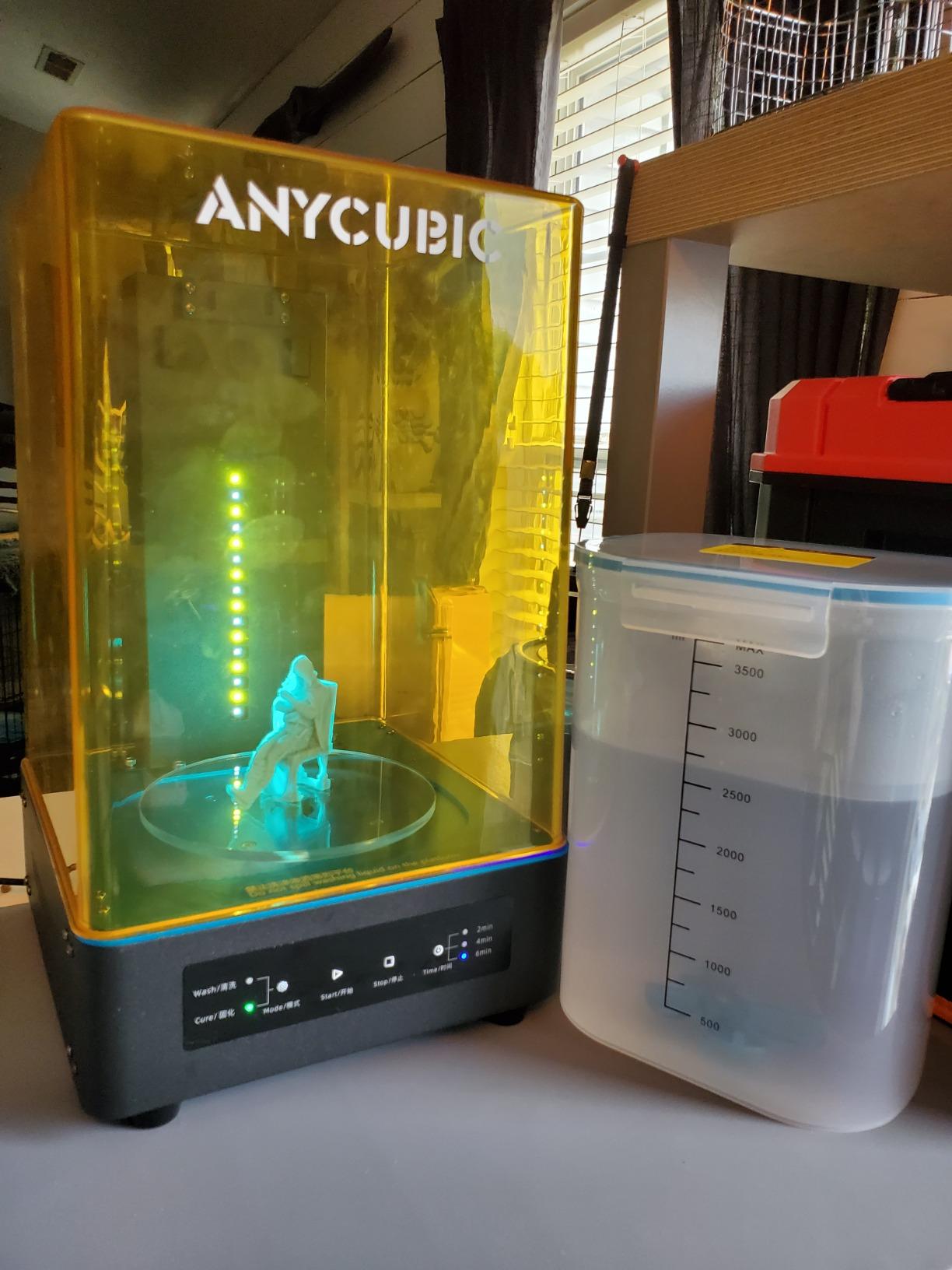 ANYCUBIC Wash and Cure 3 with Gooseneck Lights customer photo 1