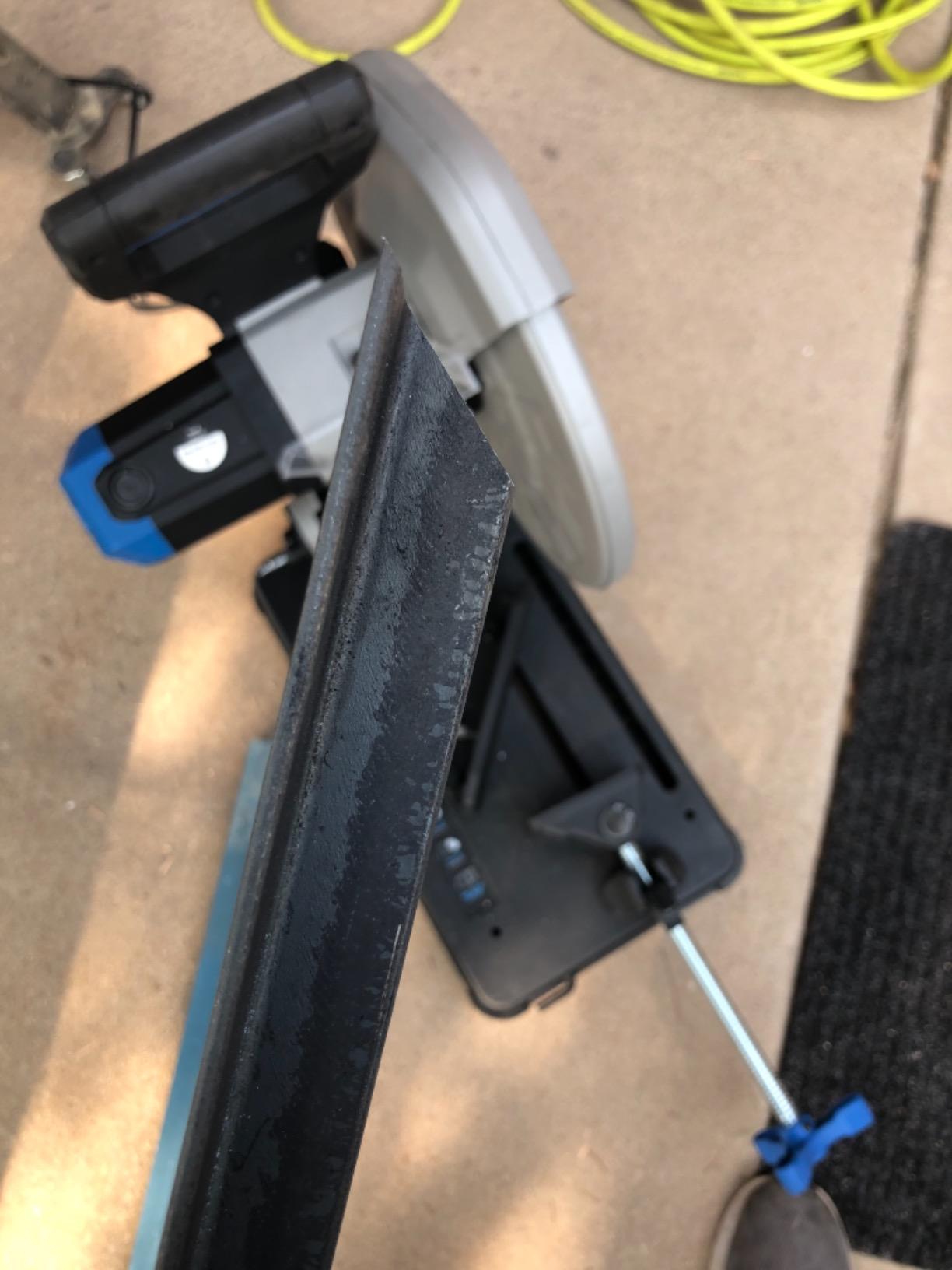 Evolution S355CPSL - Heavy Duty 14 Inch Metal Cutting Chop Saw W/ 14 Inch Carbide-Tipped Blade | Dry Cut | Miter 45° | Chop Saw For Cutting Metal - Accurate. Powerful. Reliable customer photo 1