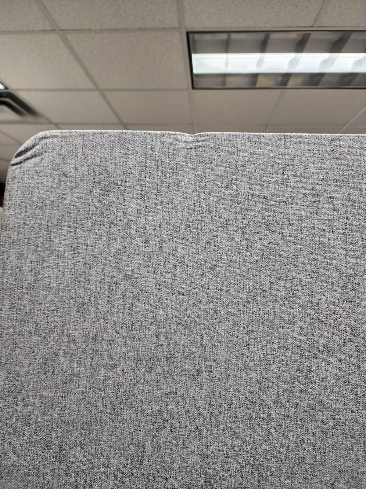 VIVO Freestanding 72 x 66 inch Privacy Panel, Cubicle Divider, Acoustic Wall Partition, x3 24 inch Panels, Gray, PP-3-T072G customer photo 2