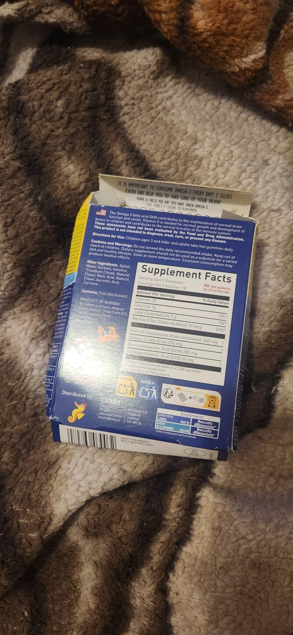 MÖLLER'S Omega 3 Capsules, Natural Fish Oil Omega3 for Kids with DHA and EPA, No Gluten, Lactose or Added Sugar & Easy to Chew, Strawberry Flavor, 36 Capsules customer photo 1