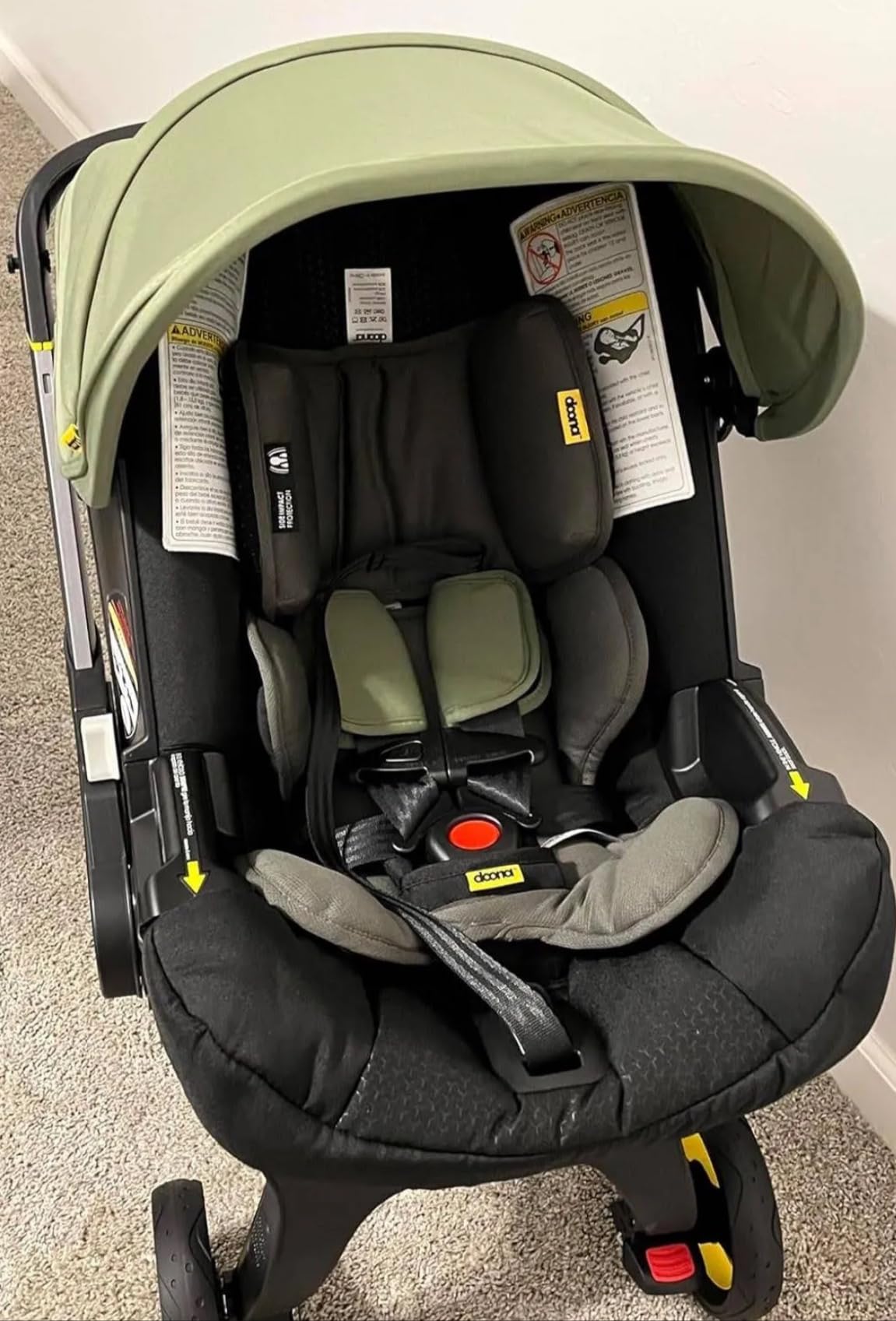 Doona Car Seat & Stroller, Midnight Edition - All-in-One Travel System customer photo 1