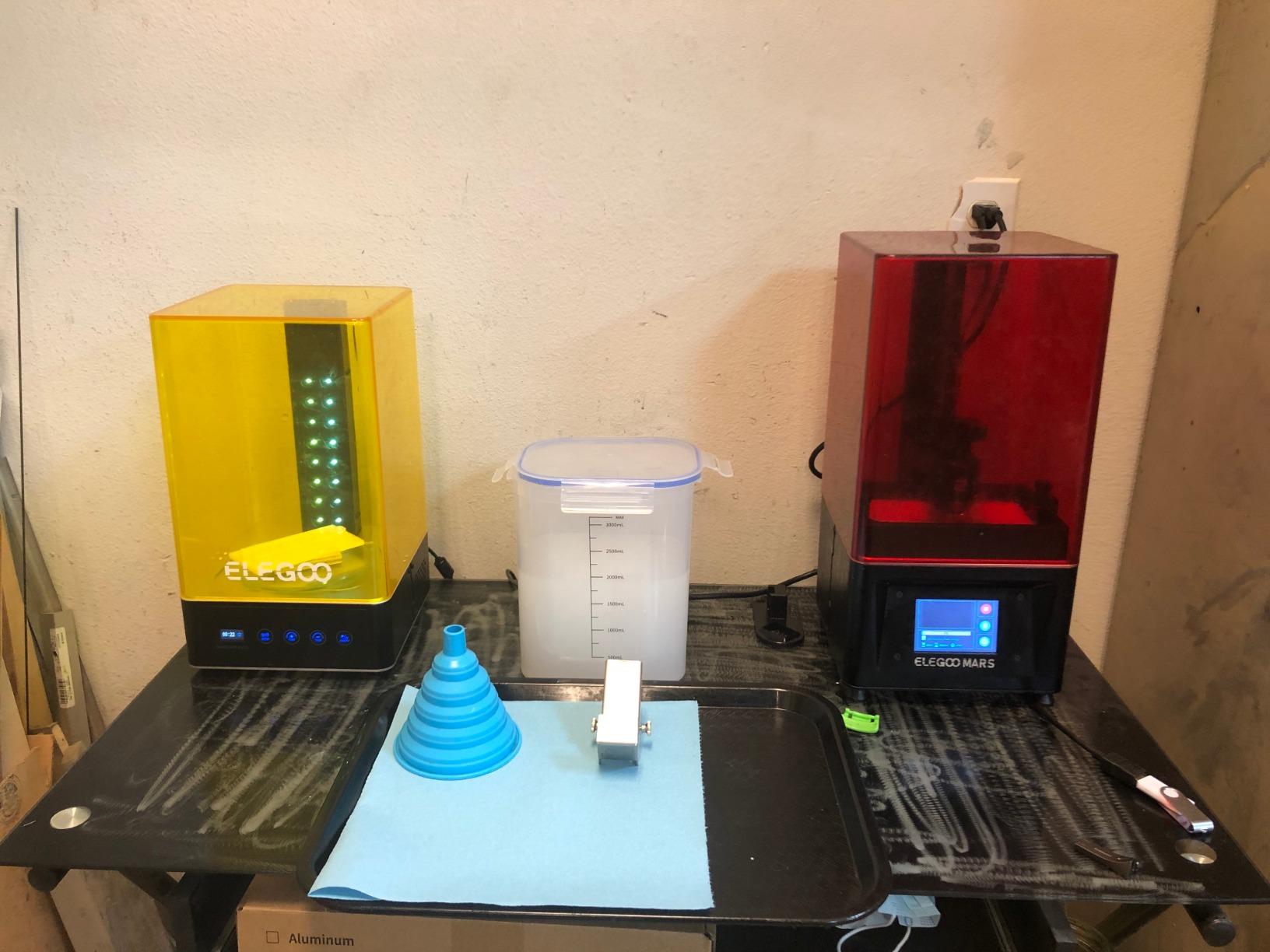 ELEGOO Mercury Plus 2.0 Wash and Cure Station customer photo 2
