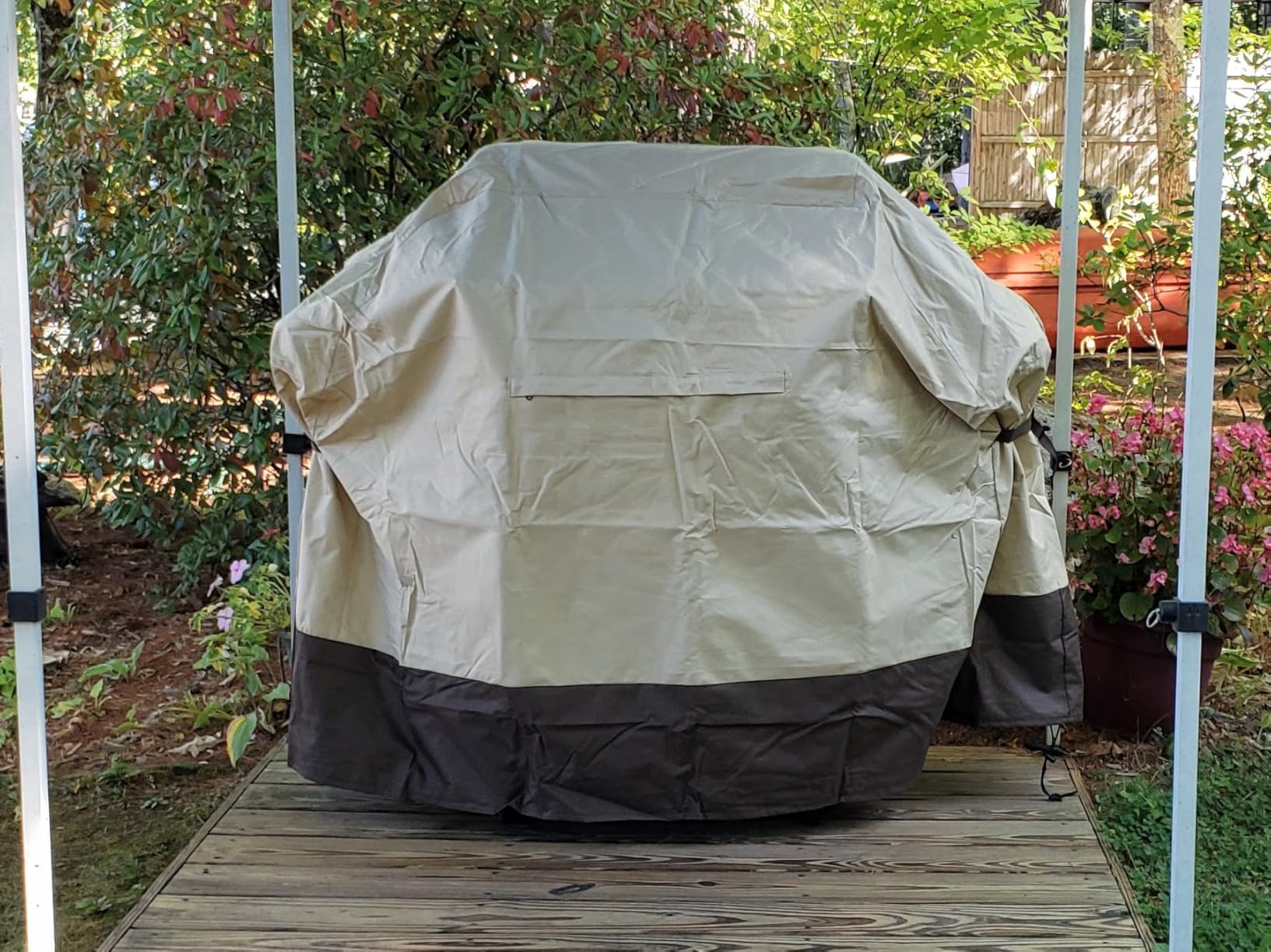 Vailge Grill Cover for Outdoor Grill & Waterproof 600D BBQ Cover 58 Inch customer photo 1