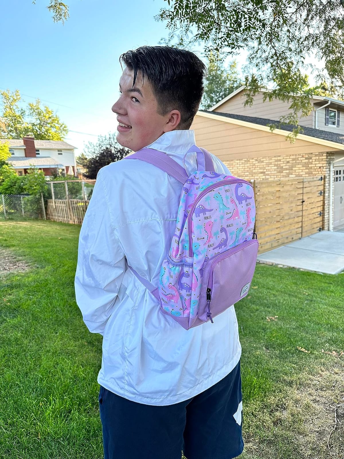 VASCHY Preschool Backpack Toddler Kids Cute Lightweight Water Resistant customer photo 2