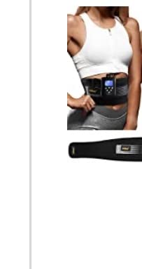 EMS Abdominal Stimulator Belt, Electronic Muscle Toner for Men & Women customer photo 2