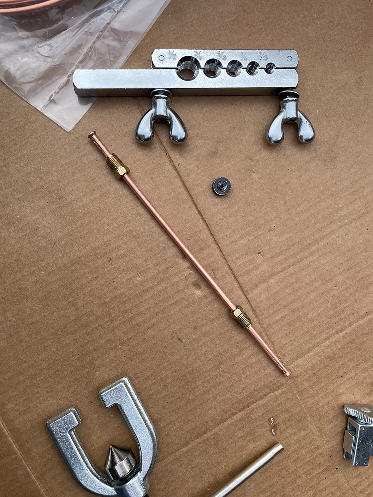 Thorstone 45 Degree Flaring Tool for Brake line Tubing, Double & Single customer photo 2