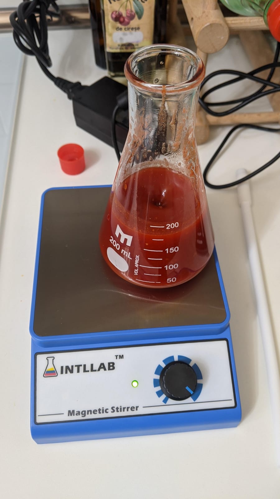 INTLLAB Magnetic Stirrer with 7PCS stir bar Set and stir bar Retriever customer photo 2
