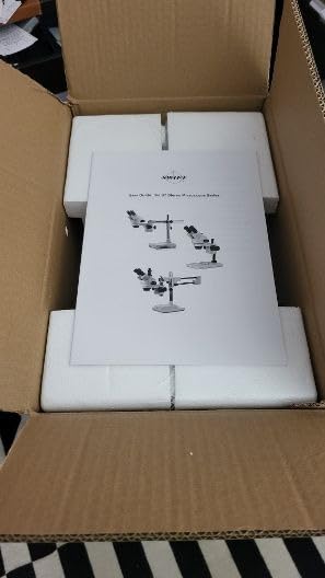 SWIFT Trinocular Stereo Zoom Microscope with 56-Bulb LED Ring Light, 3.5X-90X Magnification, WF10X Eyepieces, 0.7X-4.5X Zoom Objective customer photo 1