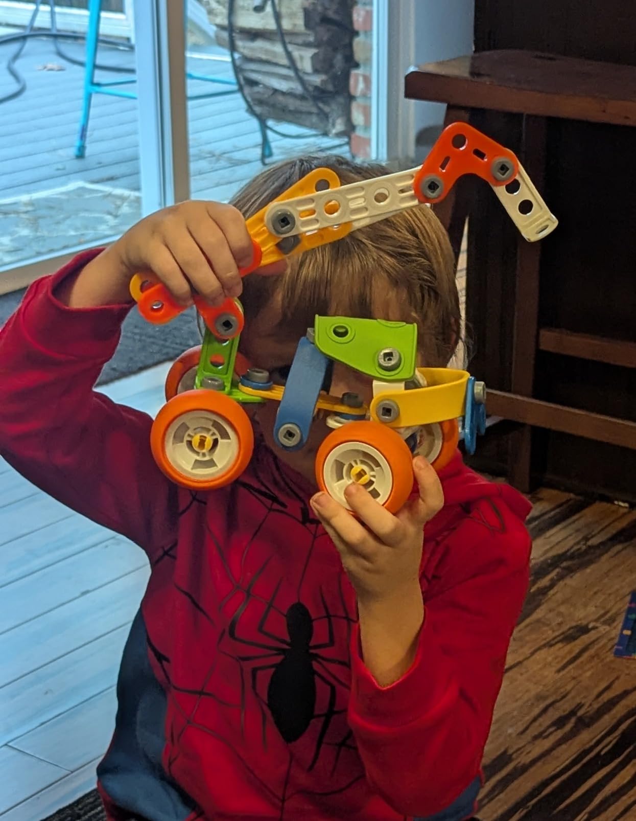 11 in 1 STEM Building Toys, 175 Pieces Construction Kit for Kids Ages 4-8 customer photo 1