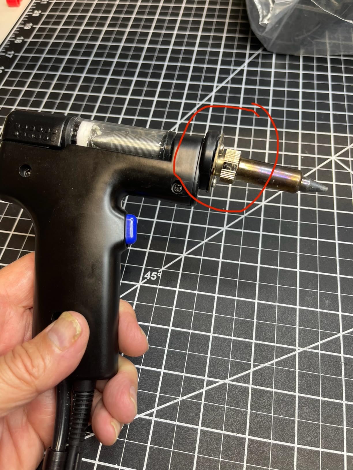 YIHUA 948 Standard Desoldering Station, 80W, with Auto Shutoff, Variable Precise Temperature (716°F ~ 896°F), ºC/°F display, Sleep Function and More. customer photo 2