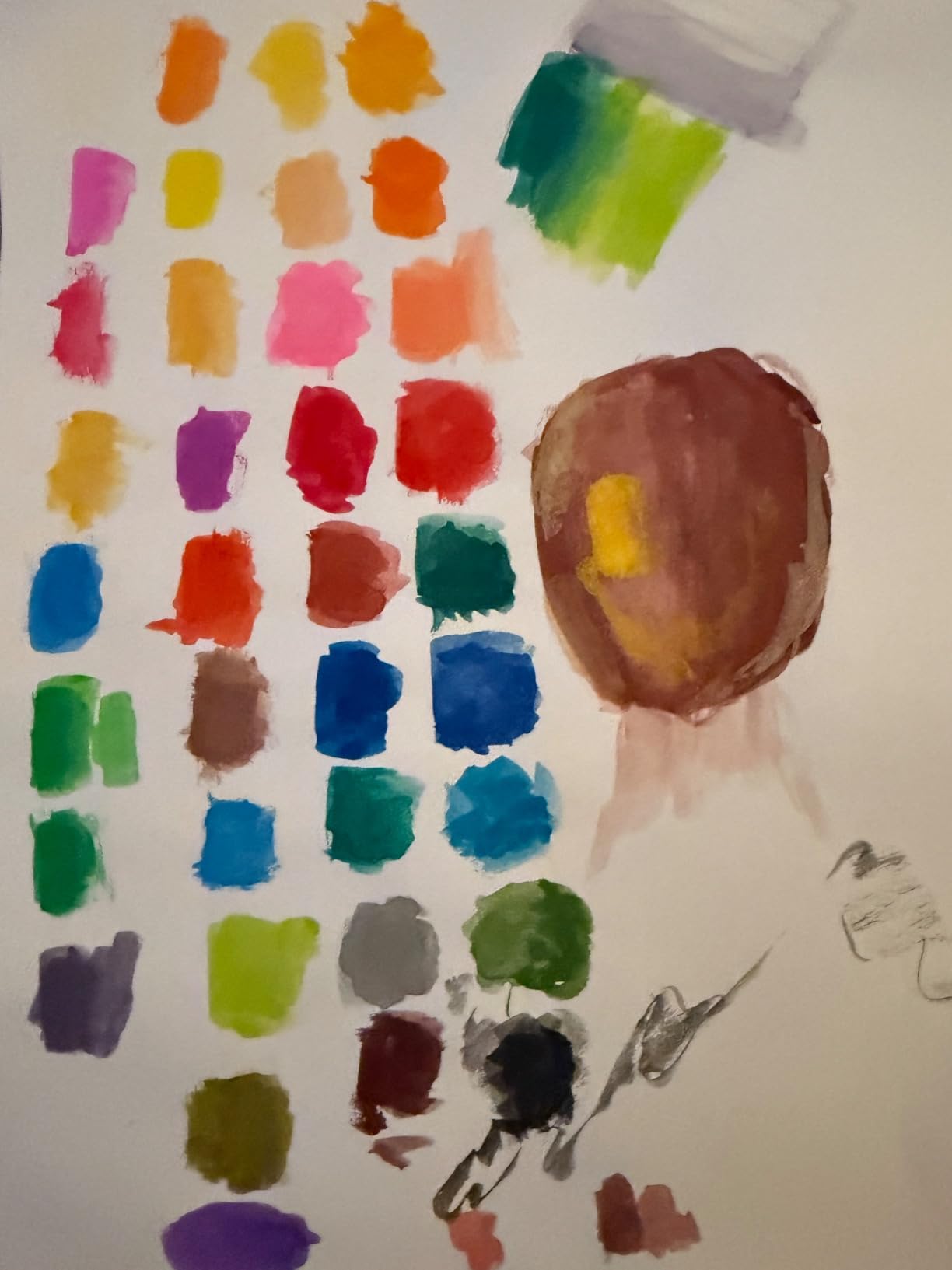 AROIC Watercolor Paint Set, 36-Color Watercolor Paint with 10 Brushes customer photo 1