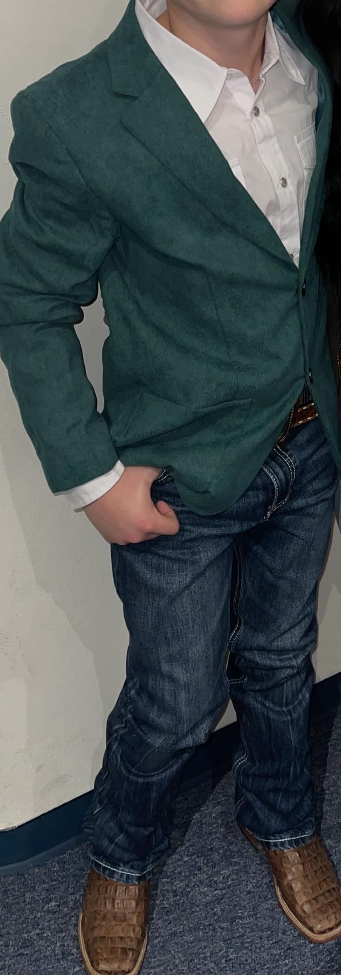 Gioberti Kids and Boys Corduroy Blazer Jacket customer photo 2