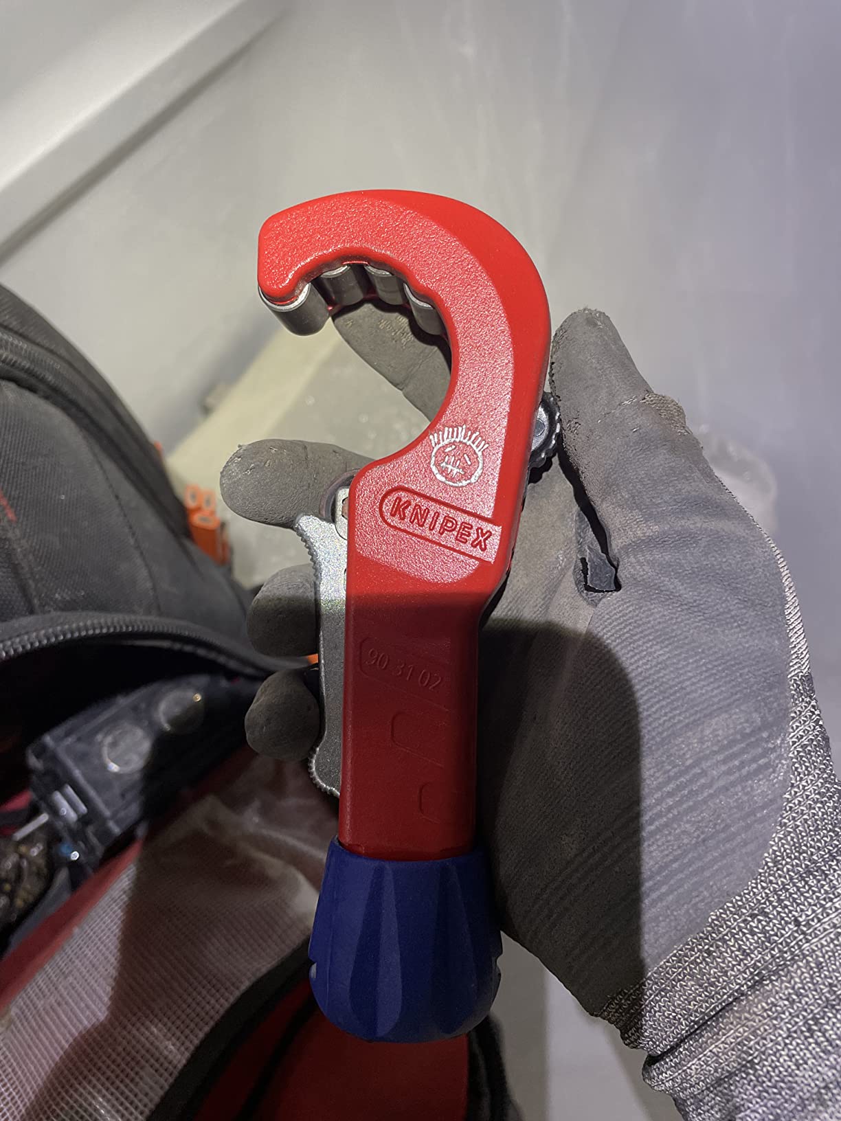 KNIPEX 90 31 02 SBA TubiX Pipe Cutter with Quick Adjustment customer photo 2