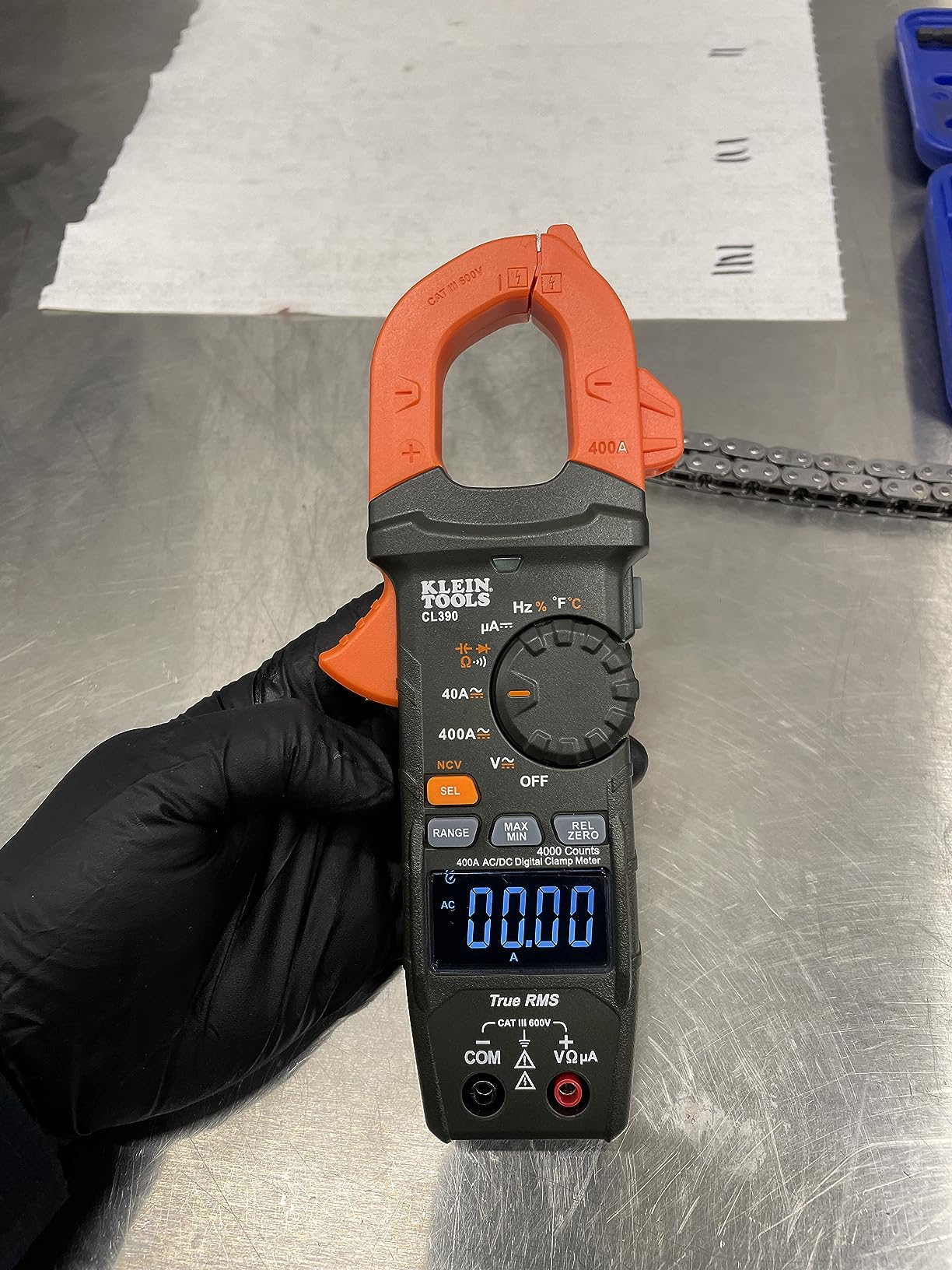 Klein Tools CL390 AC/DC Digital Clamp Meter customer photo 1