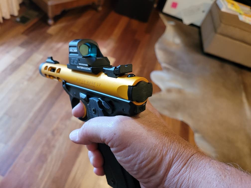HOLOSUN 407C/507C-X2 Series, 2 MOA Dot, 32 MOA Circle Dot Options, 7075 Aluminum, Open, Solar, Shake Awake, RMR Footprint (Red, Green Reticle) customer photo 1