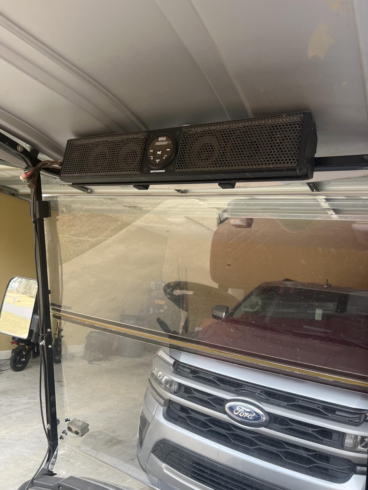 BOSS Audio Systems BRT26RGB IPX5 Weatherproof Bluetooth ATV Sound Bar - 26 Inches Wide, 4 inch Speakers, Tweeters, Amplified, Multicolor Illumination customer photo 2