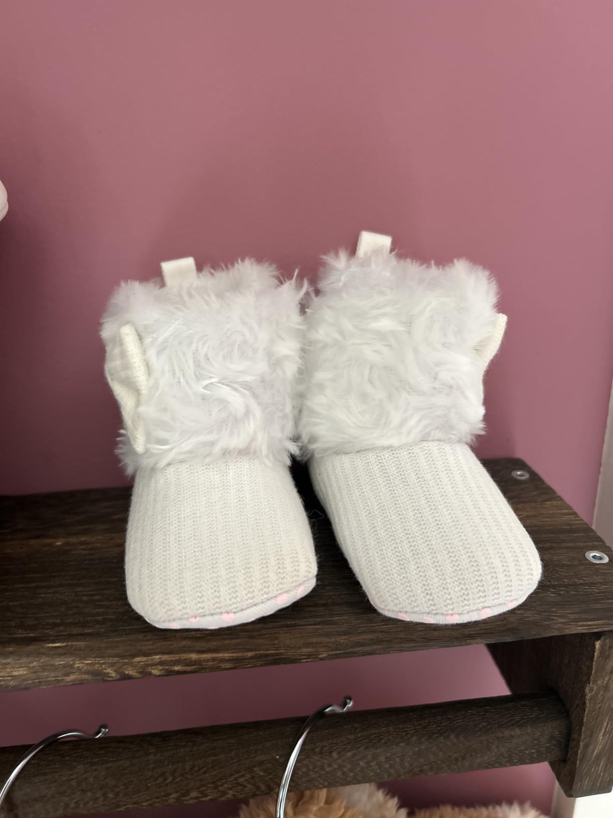 E-FAK Baby Boy Girl Boots Newborn Shoes Winter Snow Bowknot Anti-Slip Soft Sole Warm Infant Toddler Prewalker Booties customer photo 2