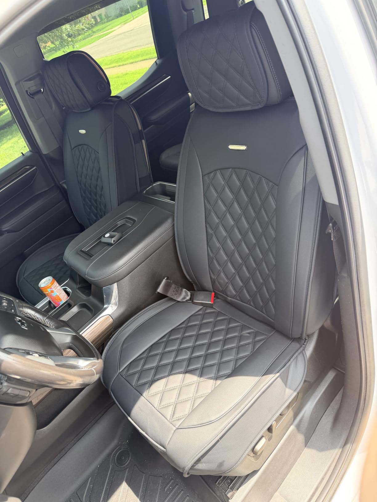 Seat Covers Chevy Chevrolet Silverado GMC Sierra 2007-2026 1500 2500HD customer photo 2