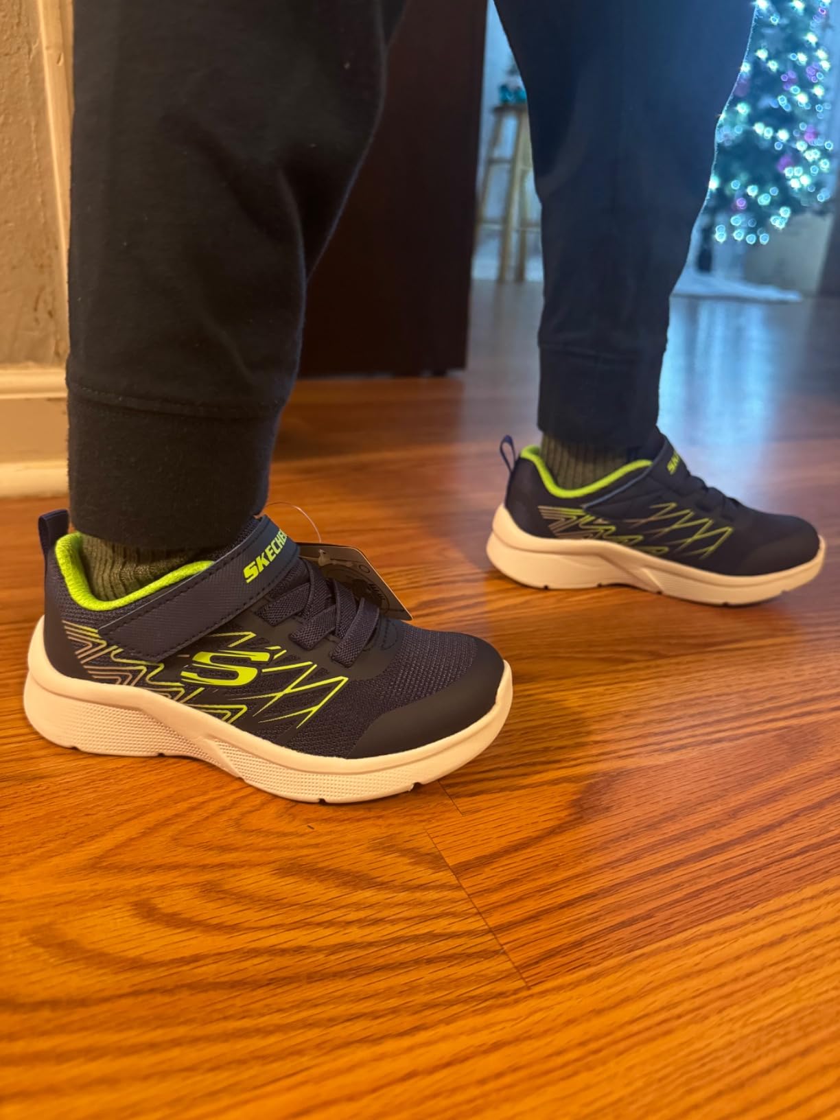 Skechers Boys' Microspec Texlor Sneaker customer photo 2
