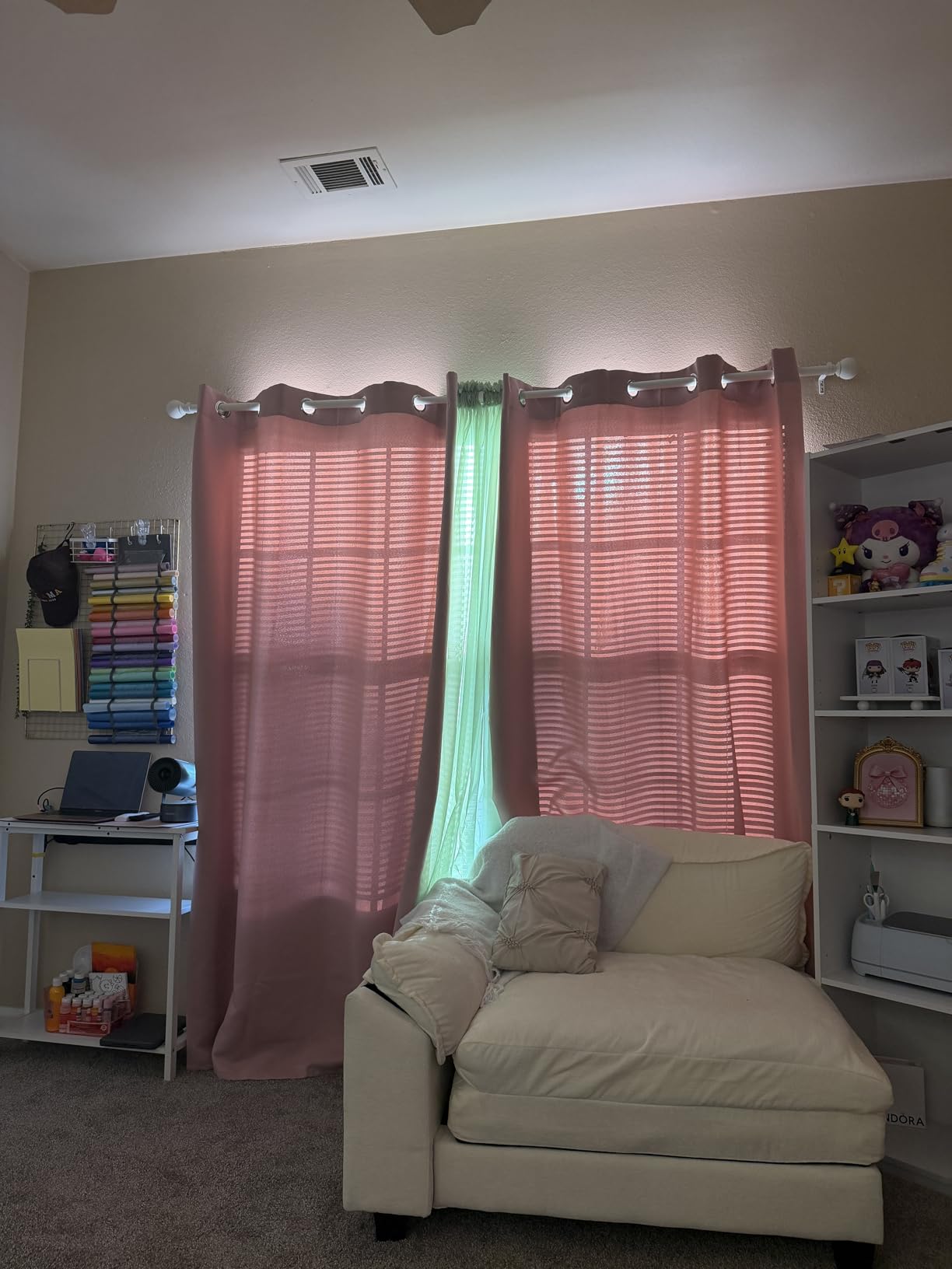 LEMOMO Sky Blue Thermal Blackout Curtains/52 x 84 Inch/Set of 2 Panels Room Darkening Curtains customer photo 1