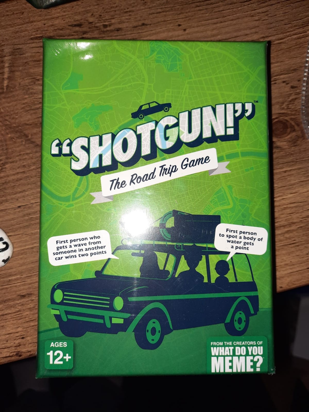 WHAT DO YOU MEME? Shotgun! - The Road Trip Car Game for Families, Travel Games and Road Trip Activities for Kids by Relatable customer photo 1