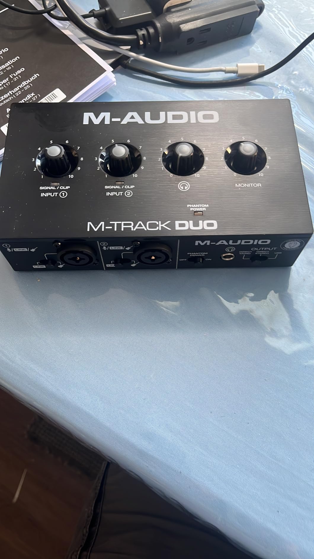 M-AUDIO M-Track Duo USB Audio Interface customer photo 2