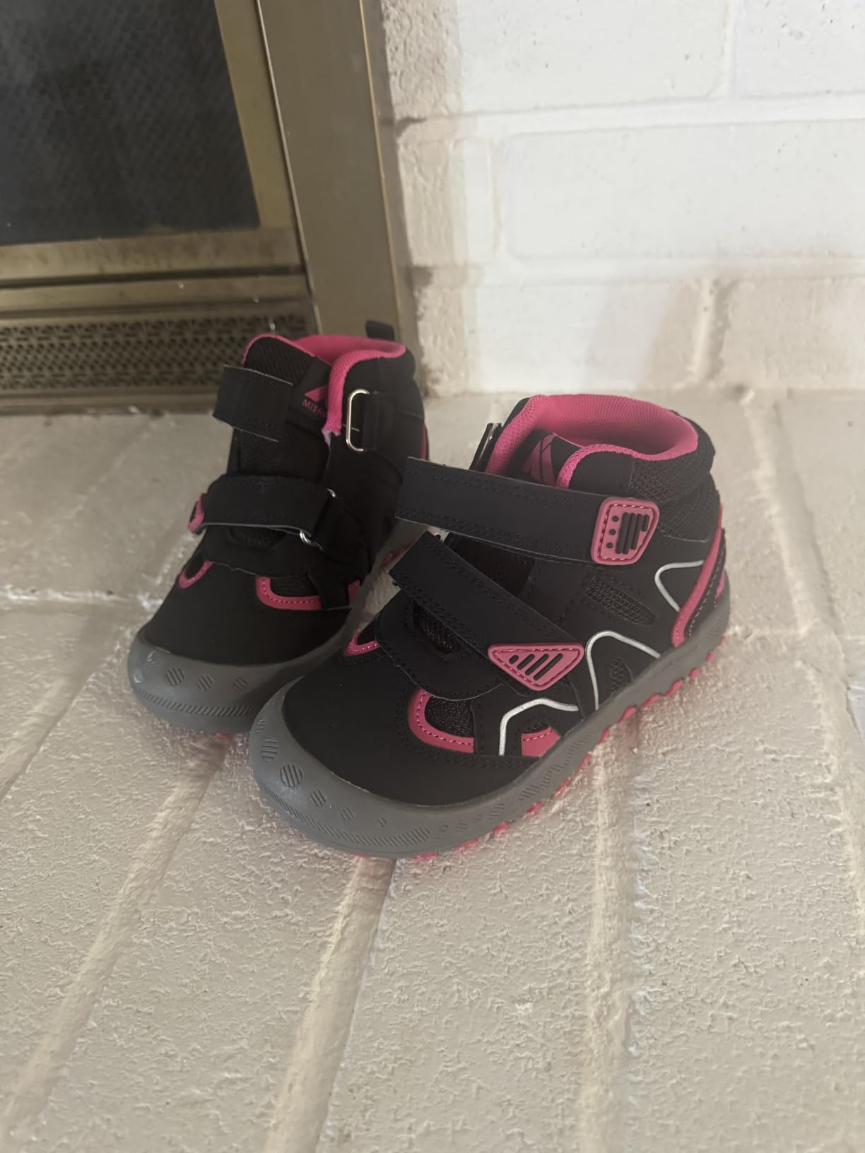 Mishansha Kids Hiking Boots for Boys Girls Water-Resistant Non-Slip customer photo 2