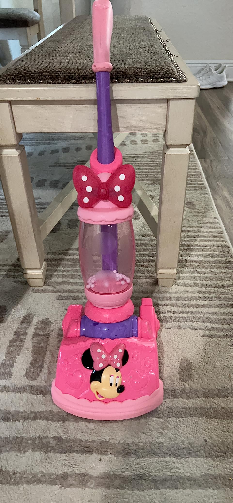 Disney Junior Minnie Mouse Twinkle Bows Play Vacuum with Lights customer photo 1