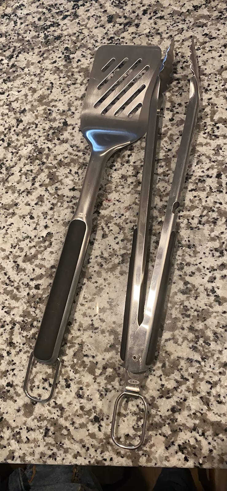 OXO Outdoor Grilling Turner and Tongs Set customer photo 1