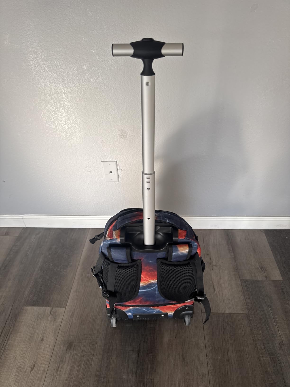 Tilami Rolling Backpack 19 inch Wheeled Cute LAPTOP Boys Girls Travel School Student Trip (Football) customer photo 1