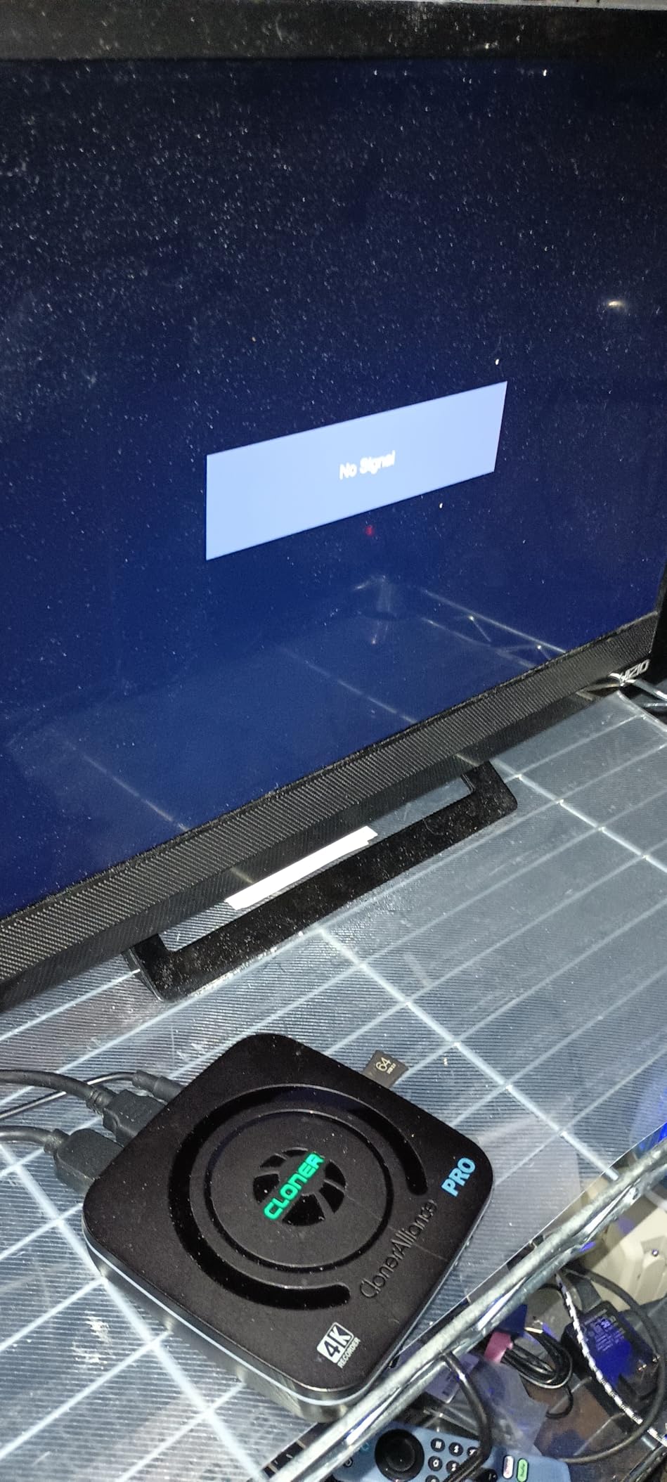 ClonerAlliance UHD Pro, 4K Video Recorder, HDMI Capture DVR with H.265/H.264 Codec, Cinematic 24fps Recording(Up to 30fps), 4K@60fps Passthrough, Pause/Resume Recording. customer photo 1