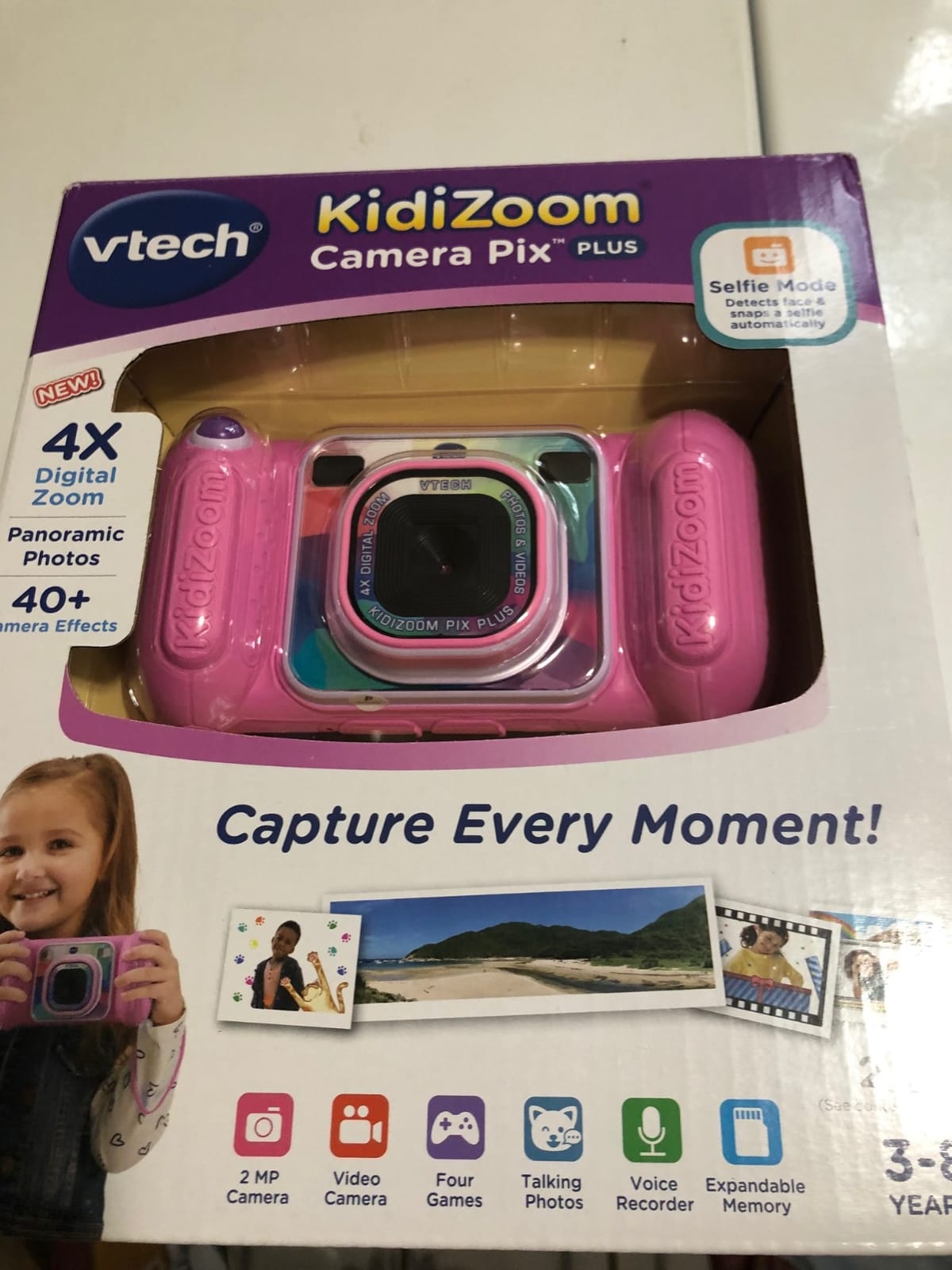 VTech KidiZoom Camera Pix Plus, Pink customer photo 2