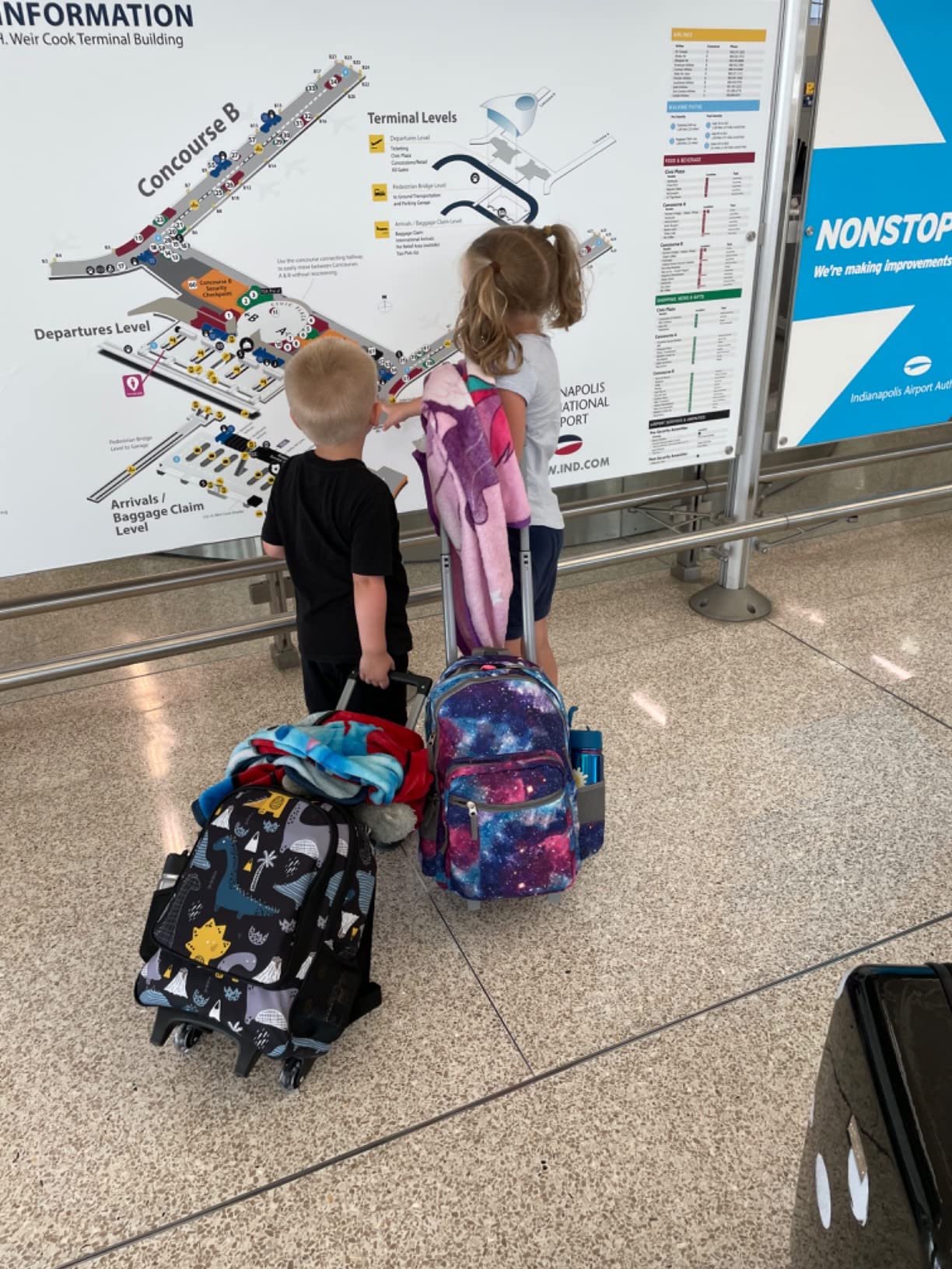 gxtvo Kids Rolling Backpack, Roller Wheels Boys Bookbag, Wheeled Suitcase Elementary School Bag-3PCS Dinosaur/Unicorn/Mermaid customer photo 1