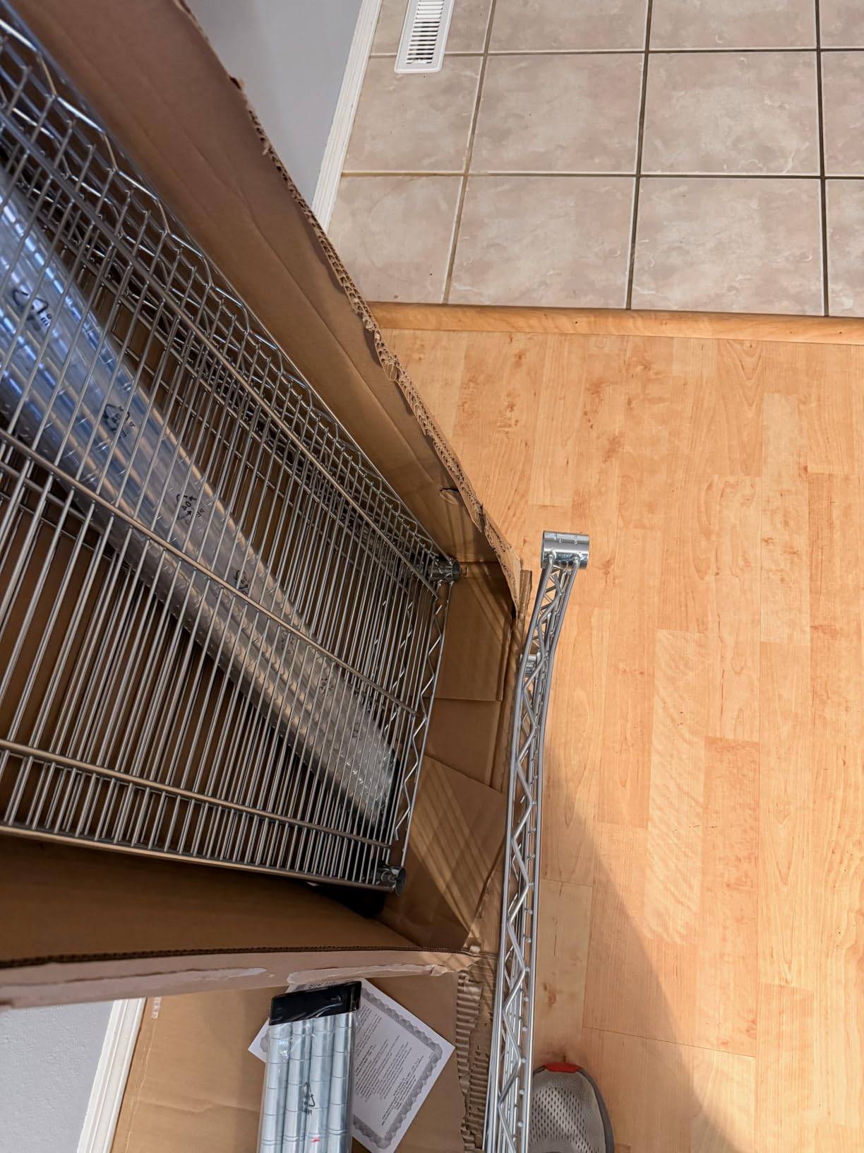 UltraDurable 5-Tier NSF Steel Wire Shelving, 36