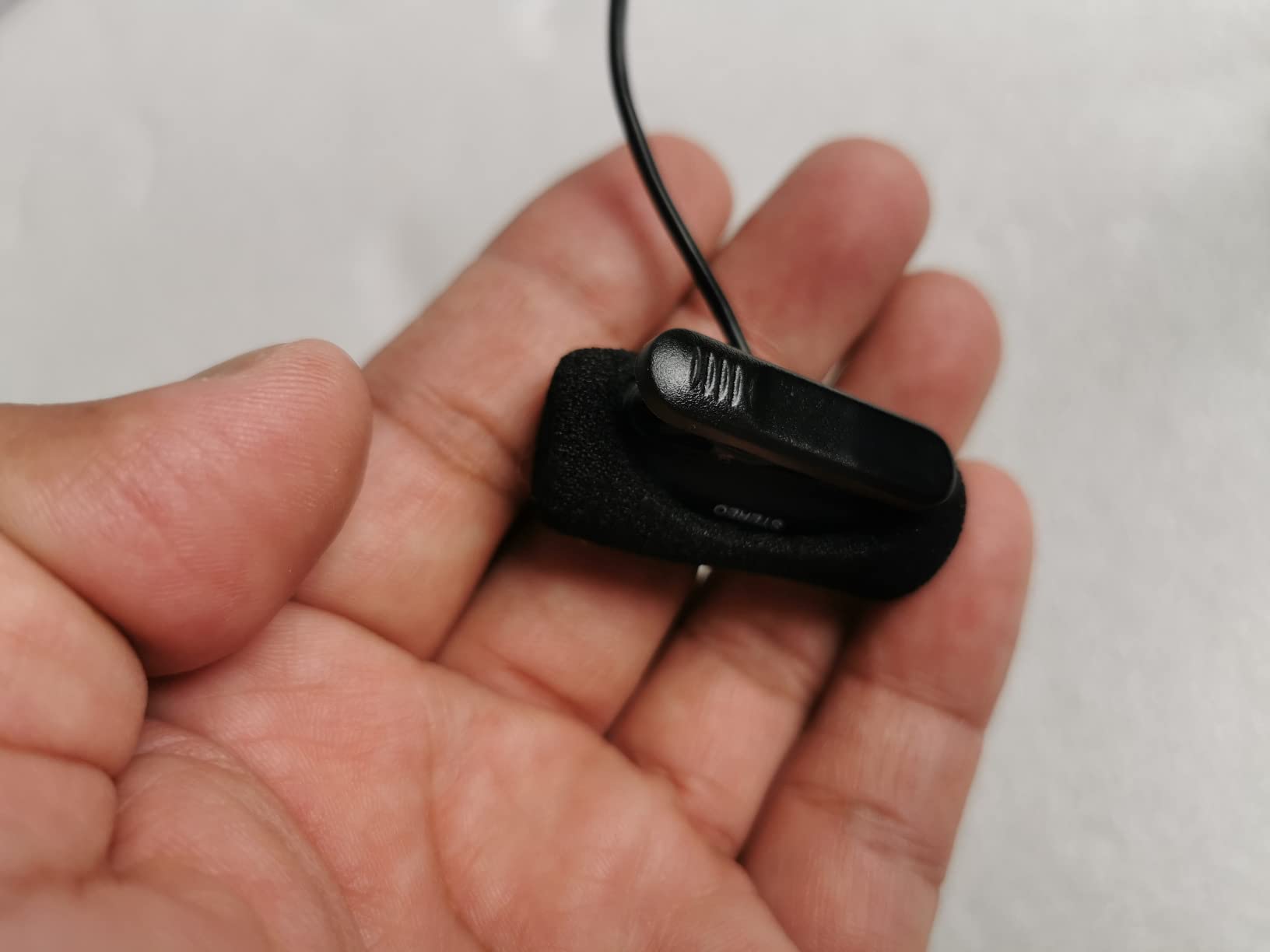 Sony Compact Stereo Lavalier Microphone ECMLV1,Black, Small customer photo 1
