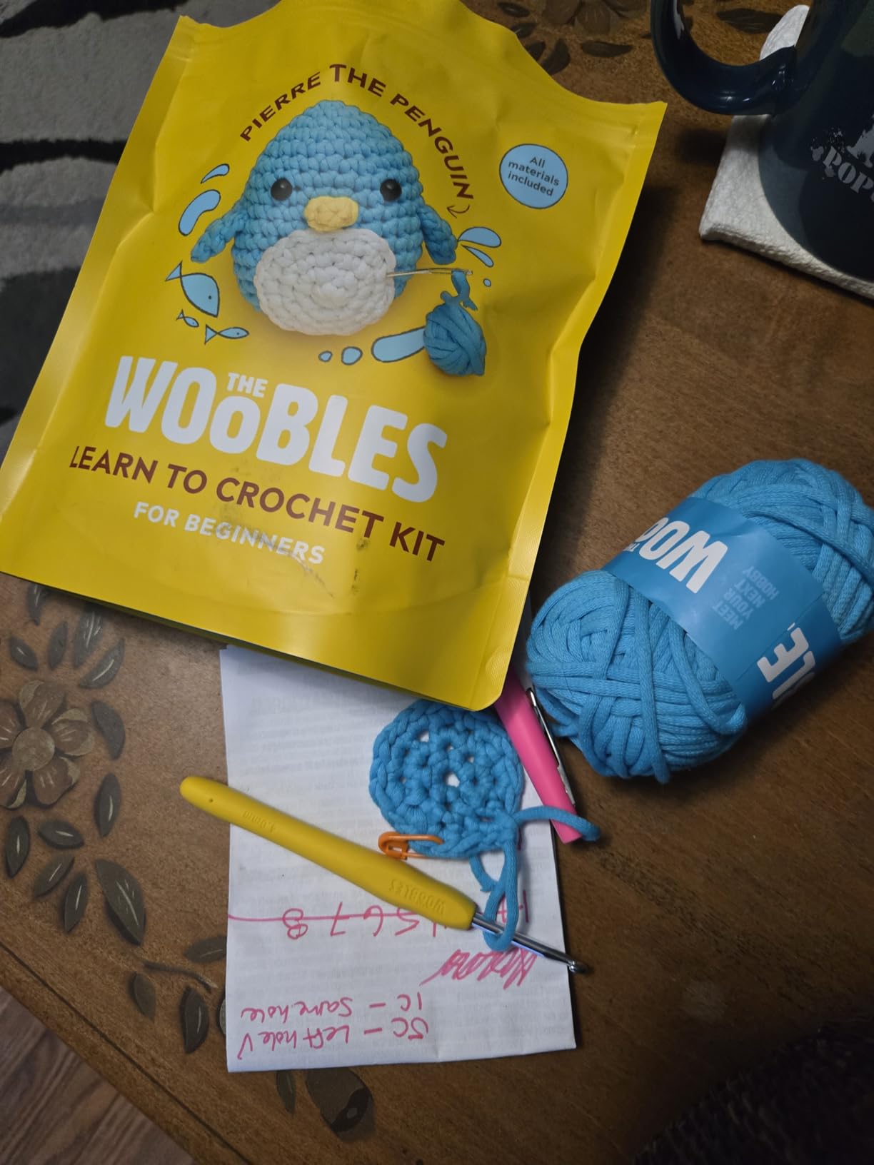 The Woobles Crochet Kit for Beginners - Pierre The Penguin customer photo 2