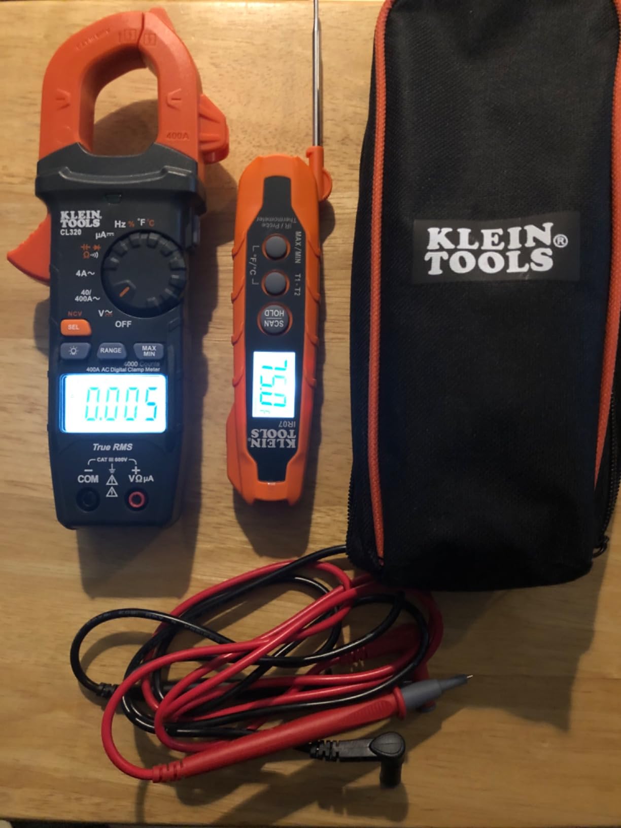 Klein Tools CL320KIT HVAC Kit for HVAC Testing customer photo 1