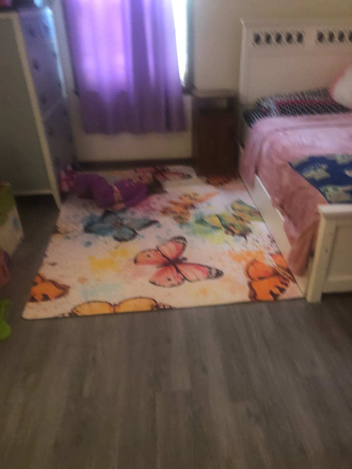 Music Notes Print Area Rug,Modern Flannel Microfiber Non-Slip Floor Mat Carpet for Living Room Bedroom 7' x 5' customer photo 2