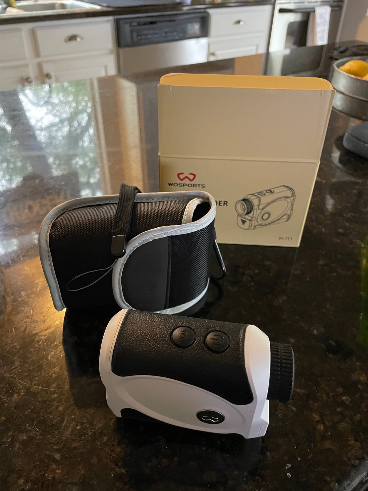 WOSPORTS Golf Rangefinder, 800/1200 Yards Laser Range Finder, High Precision Flag Lock with Pulse Vibration, Tournament Legal Rangefinder for Golfing and Hunting, Battery Included customer photo 2