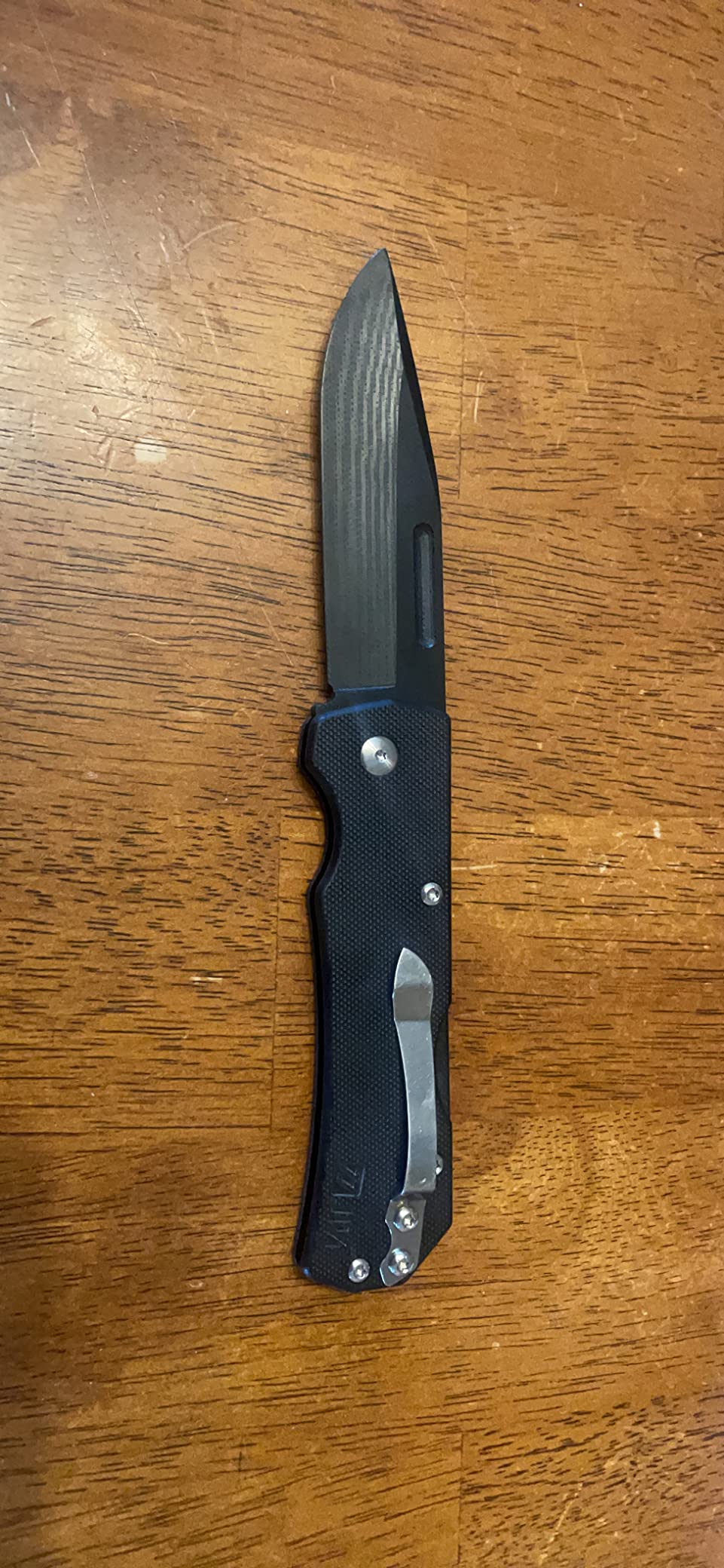 JIN Alpha Kids Pocket Knife, Safe Toy Knives, Dull G10 Blade, Folding EDC, DIY Making Kit, Fake Knife, Black G10 Blade Handle, Camping Tool customer photo 1