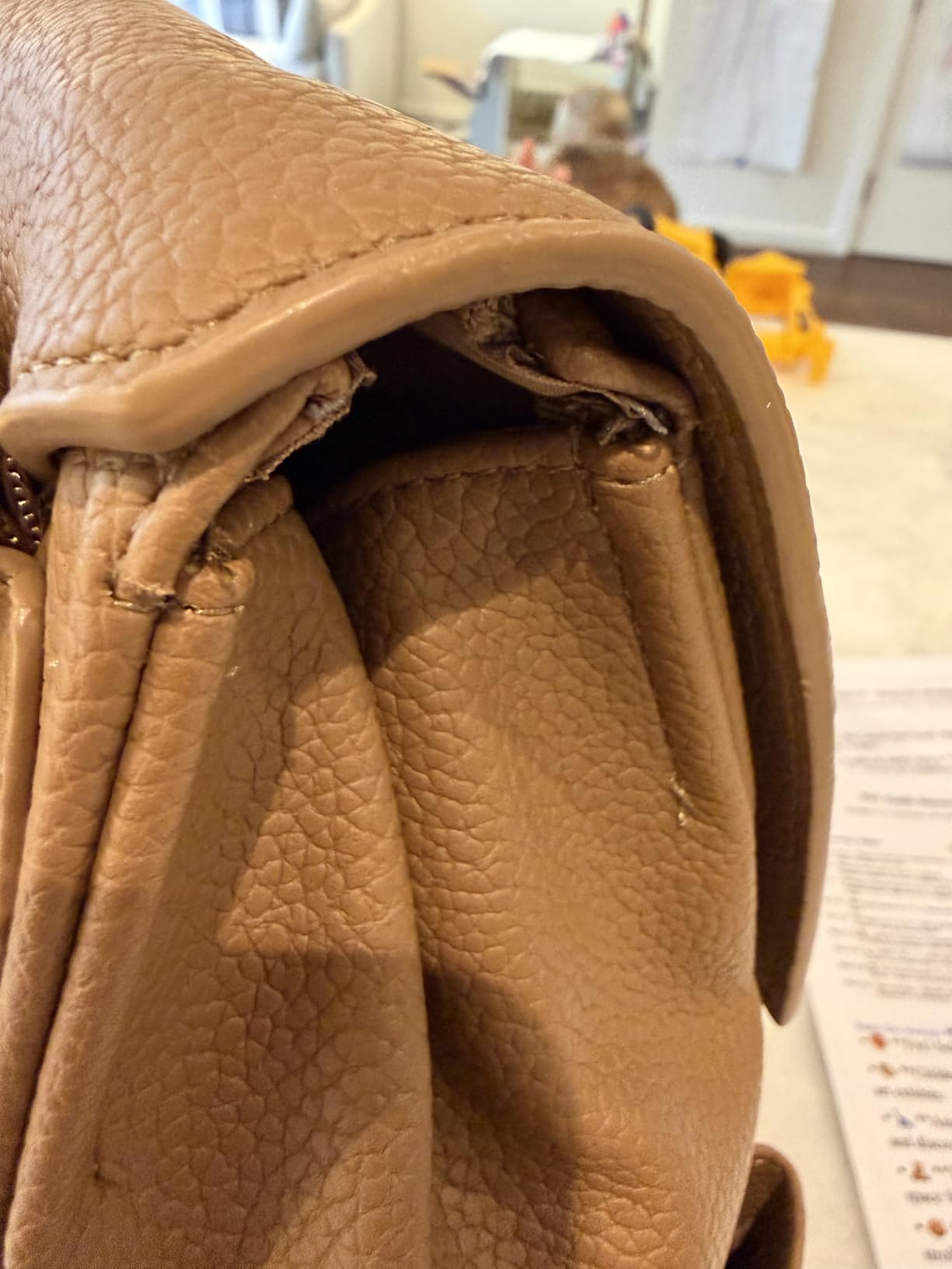 Freshly Picked Mini Diaper Bag II Backpack - Premium Vegan Leather Small Baby Bag without Changing Pad, Compact, Lightweight & Stylish for Moms On-the-Go, Aspen customer photo 1
