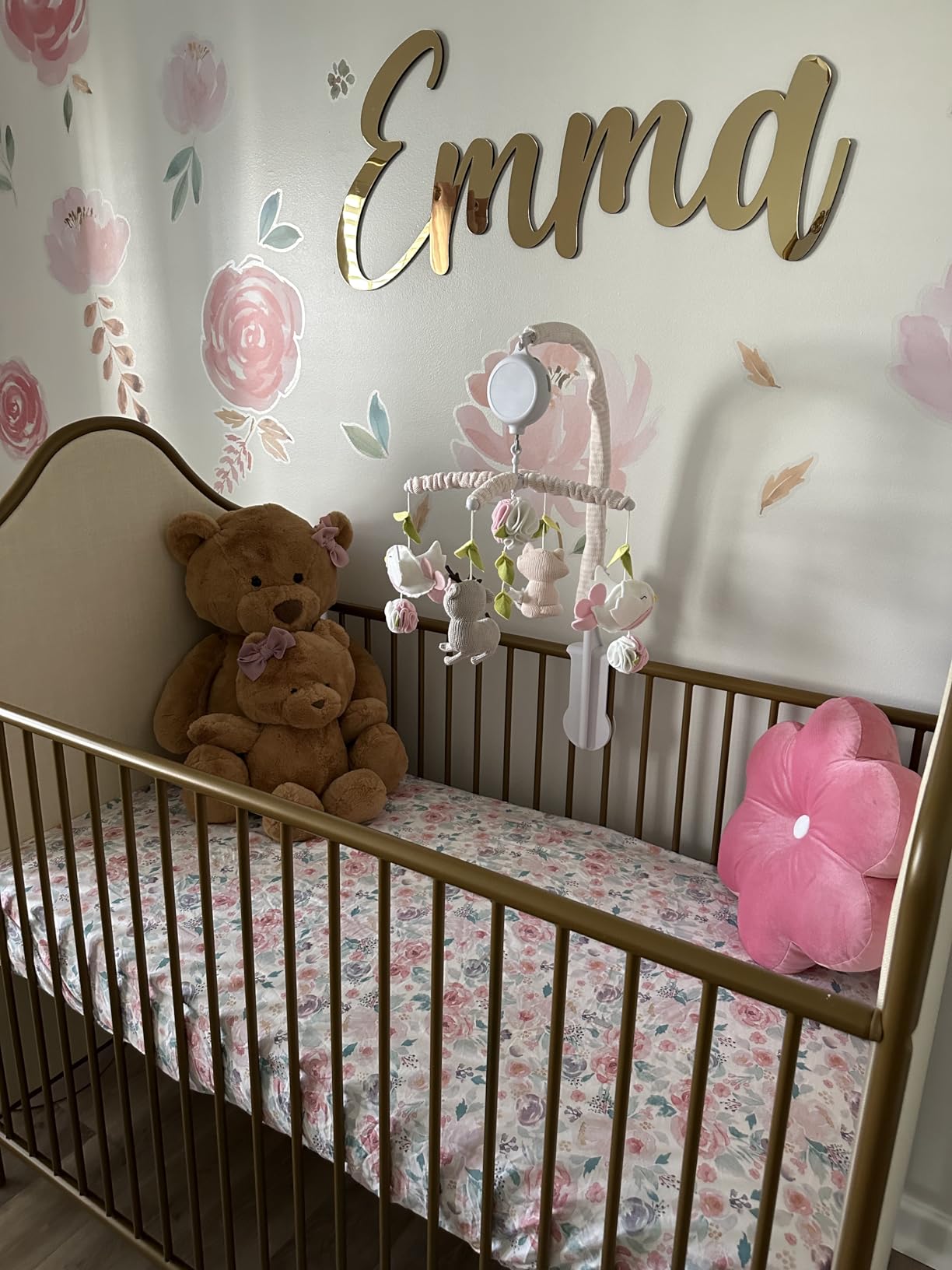 Living Textiles Baby Musical Mobile - Ava Birds | Crib Toy, Knitted Woodland Characters, Nursery Decor, Calming Soother with 12 Lullabies Essential and Perfect Toy for Boys Girls customer photo 2