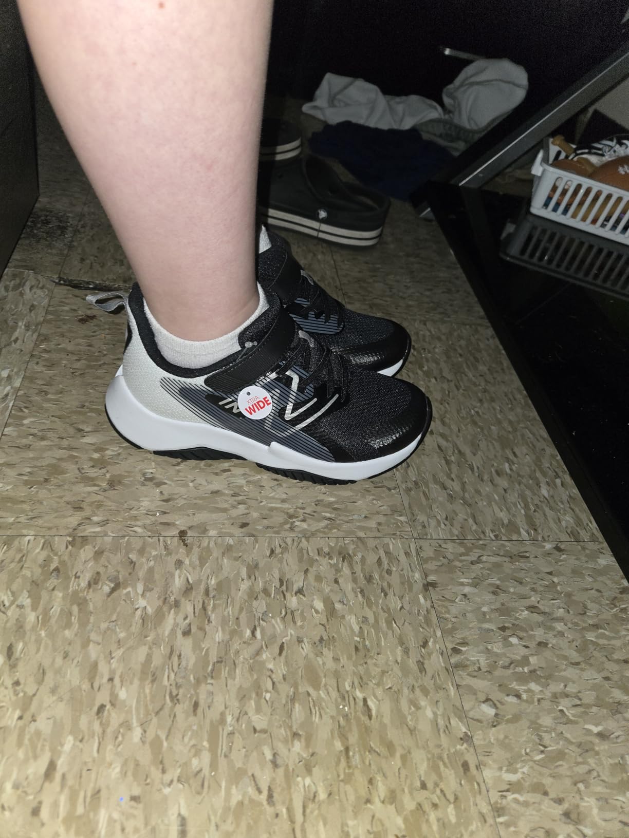 New Balance Kids' Rave Run V2 Hook and Loop customer photo 2