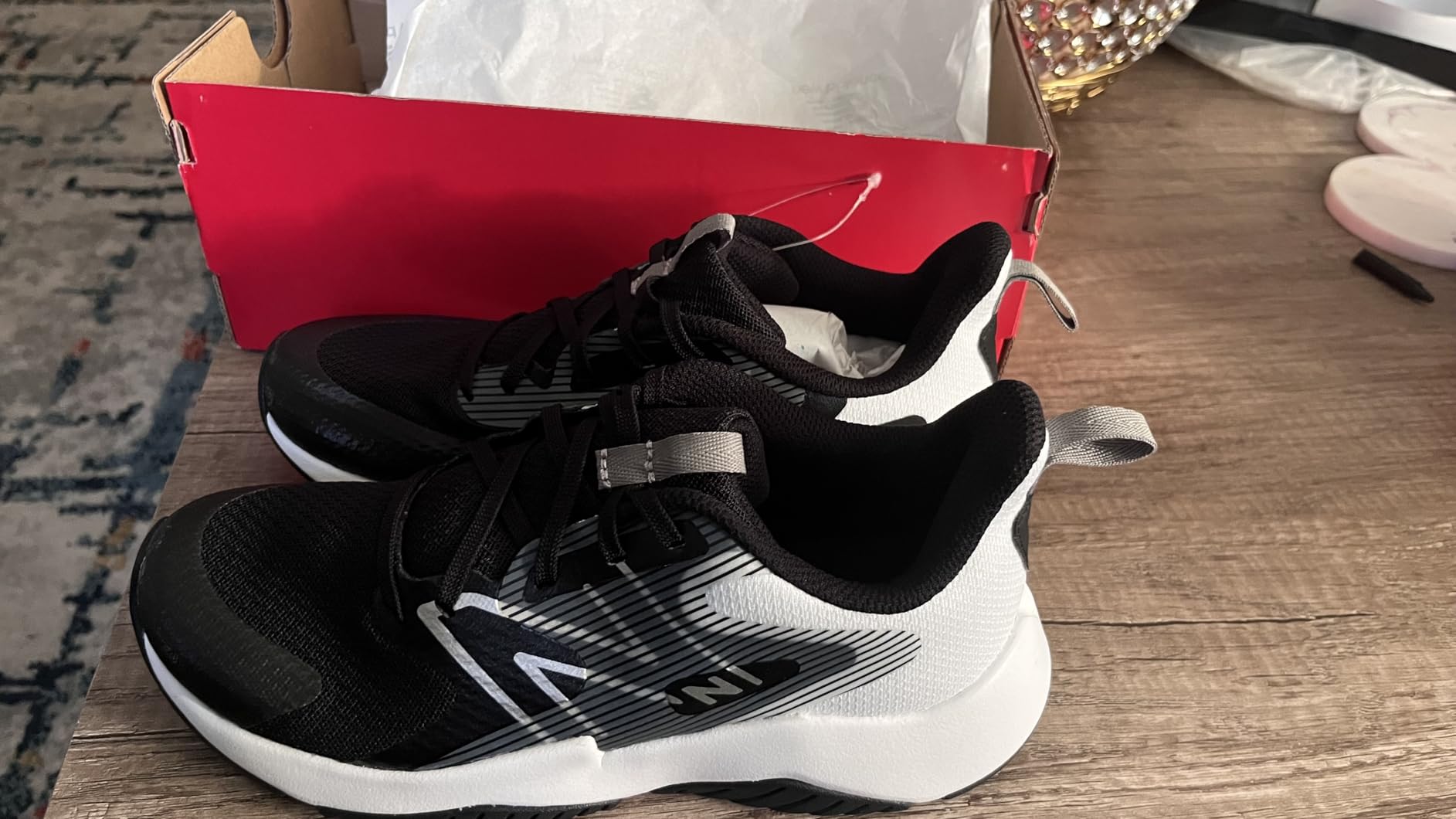 New Balance Kids' Rave Run V2 Lace-Up Running Shoes customer photo 2