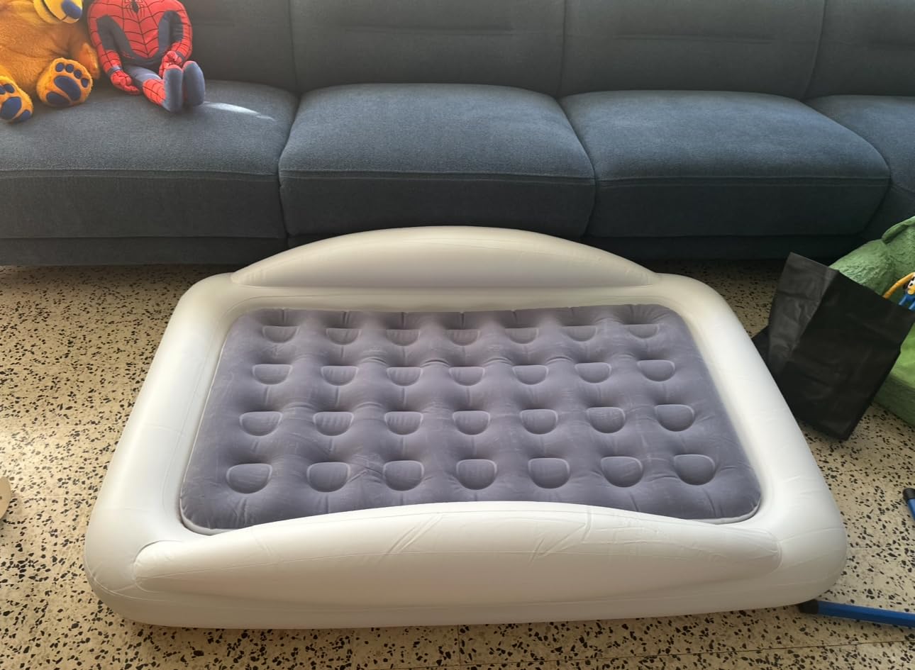 Fahuac Inflatable Kids Travel Bed Toddler Air Mattress Set customer photo 2