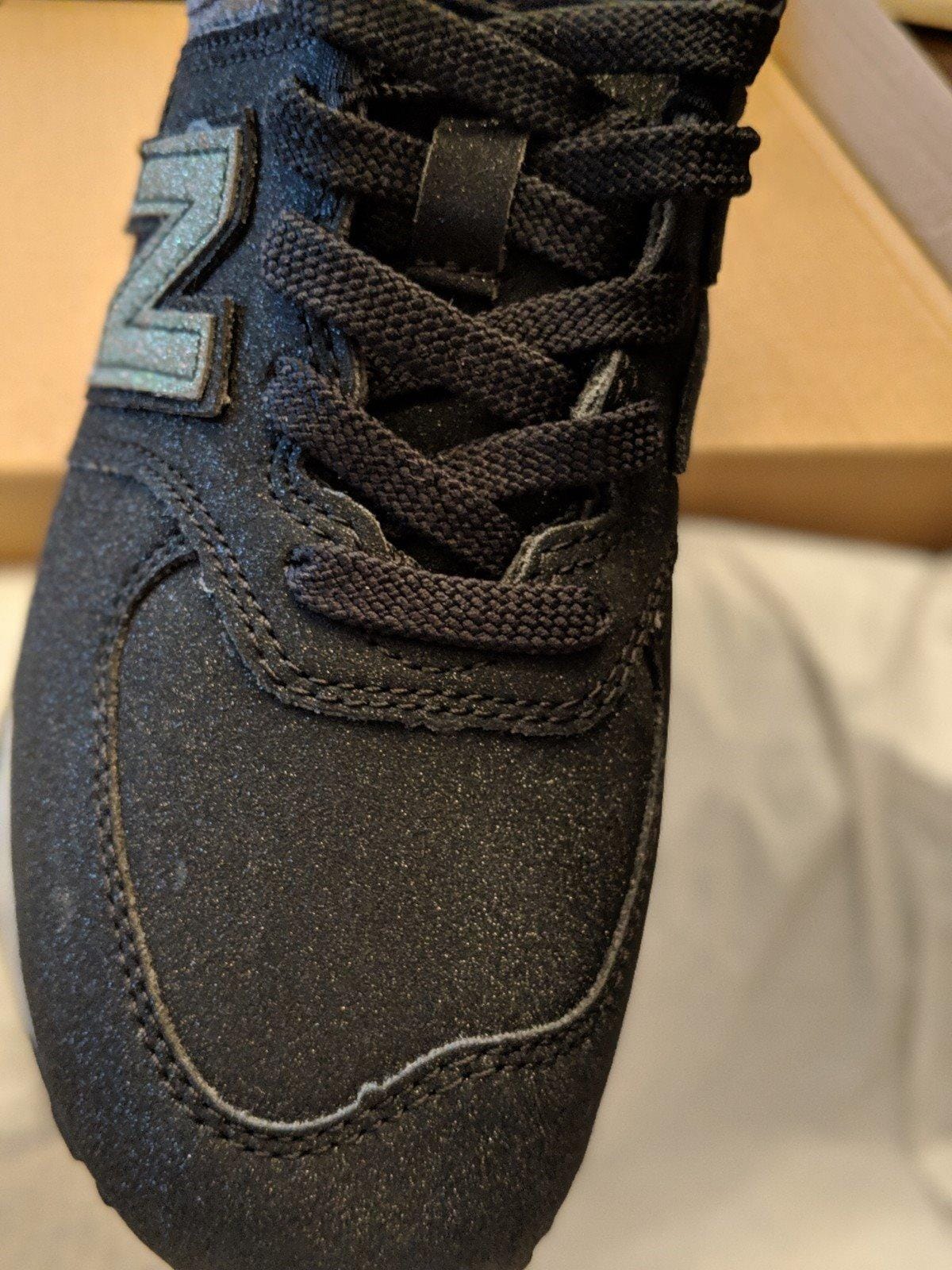 New Balance Kid's 574 V1 Classic Lace-Up Sneaker (Big Kid) customer photo 1