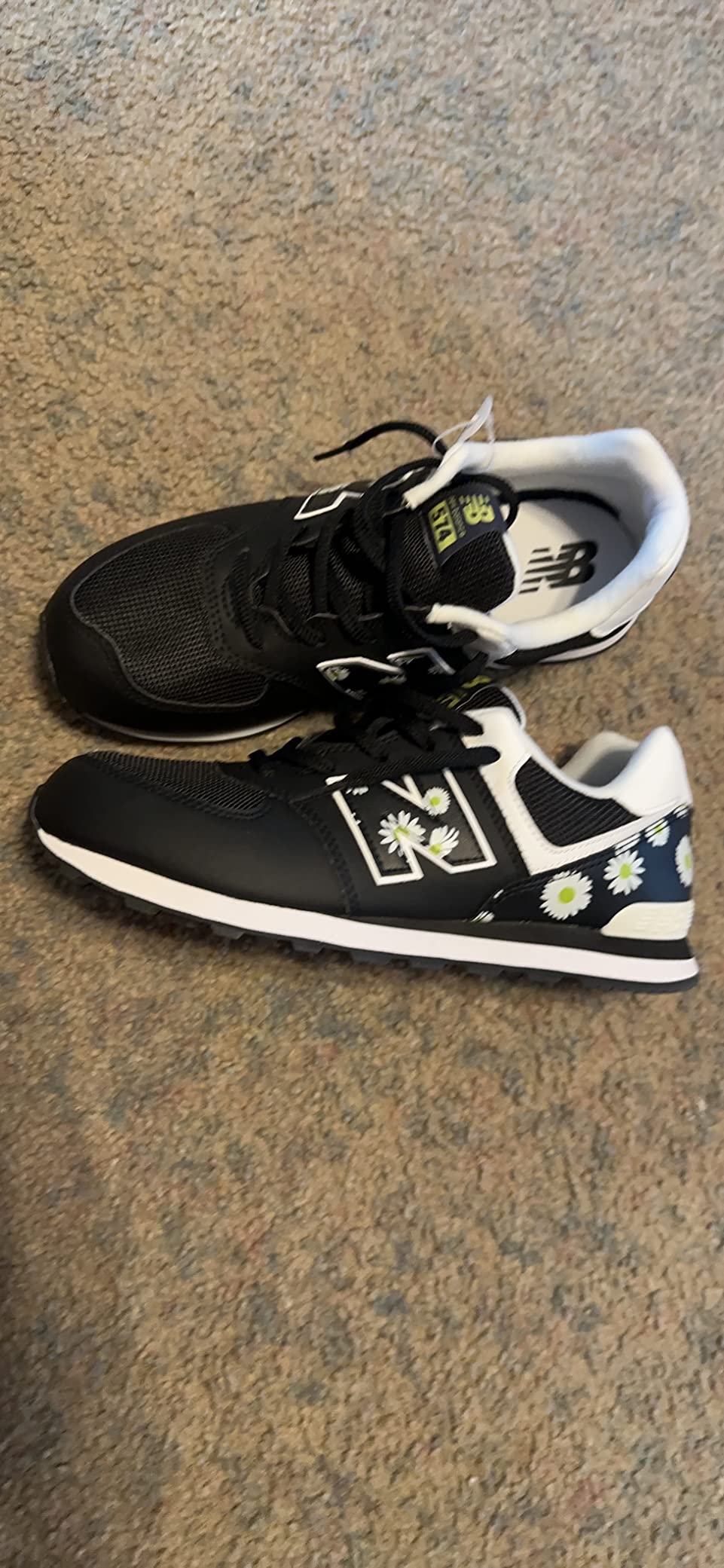 New Balance Kid's 574 V1 Classic Lace-Up Sneaker (Big Kid) customer photo 2