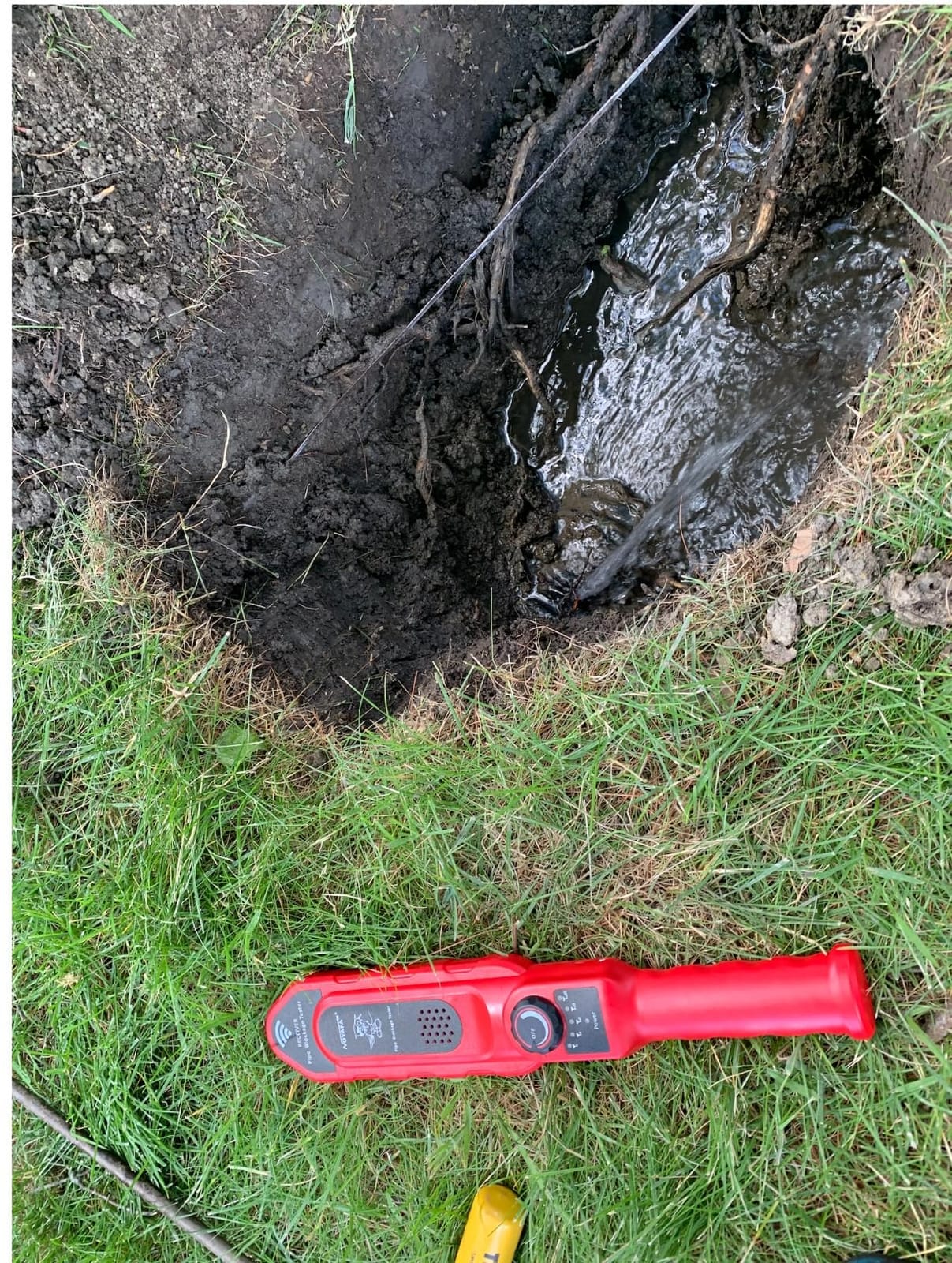 Pipe Blockage Detector Locators-Sensor - Water Pipe Wall Scanner 30M Pipeline Detector Metal PVC Water Pipes Clogging Tool customer photo 2