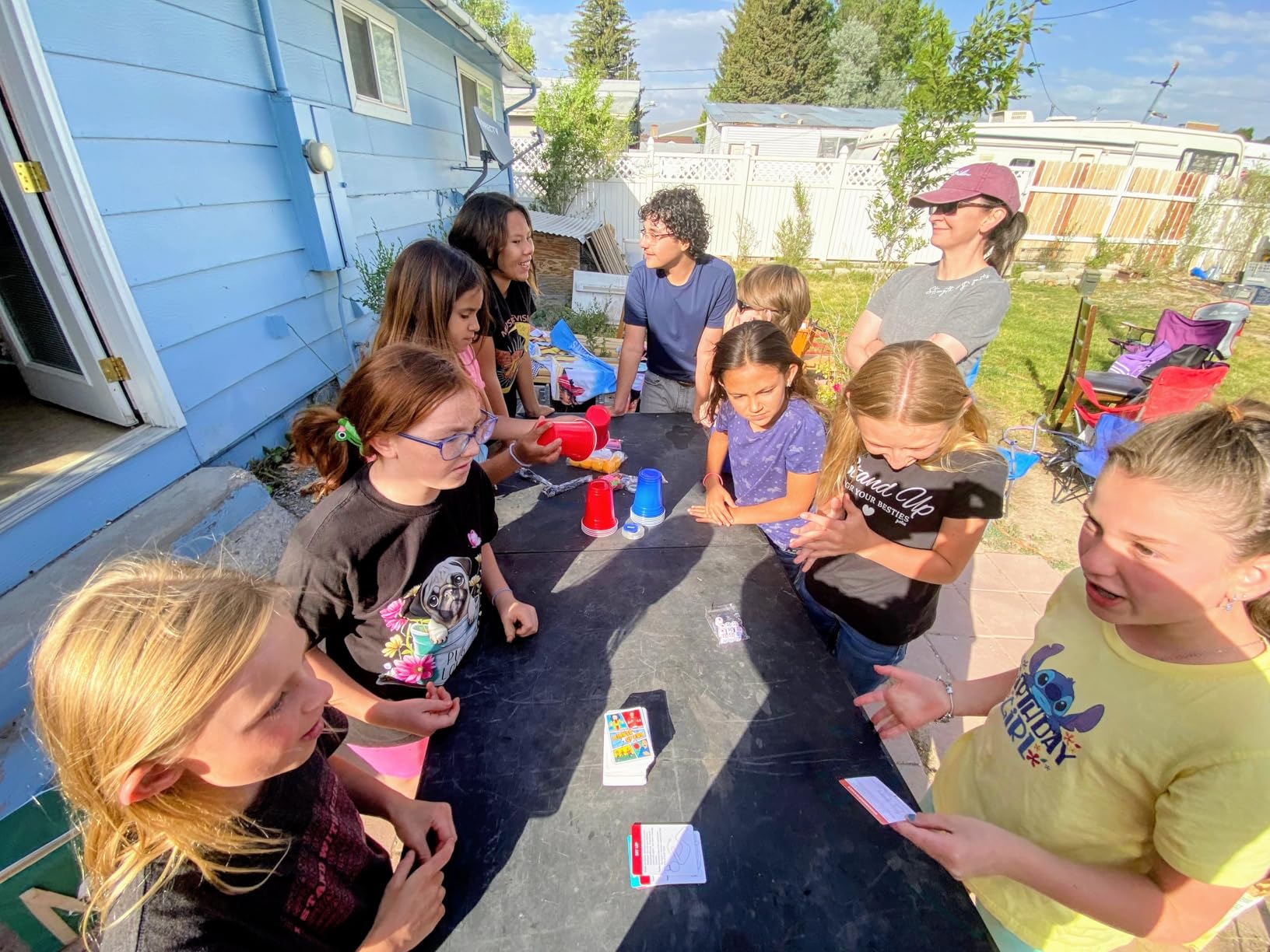 Funwares Original 237 Minute of Fun Games - Minute to Win It Family Party & Travel for Kids & Adults, 2-12 Players! Ready to Play Right Out of The Box! customer photo 1