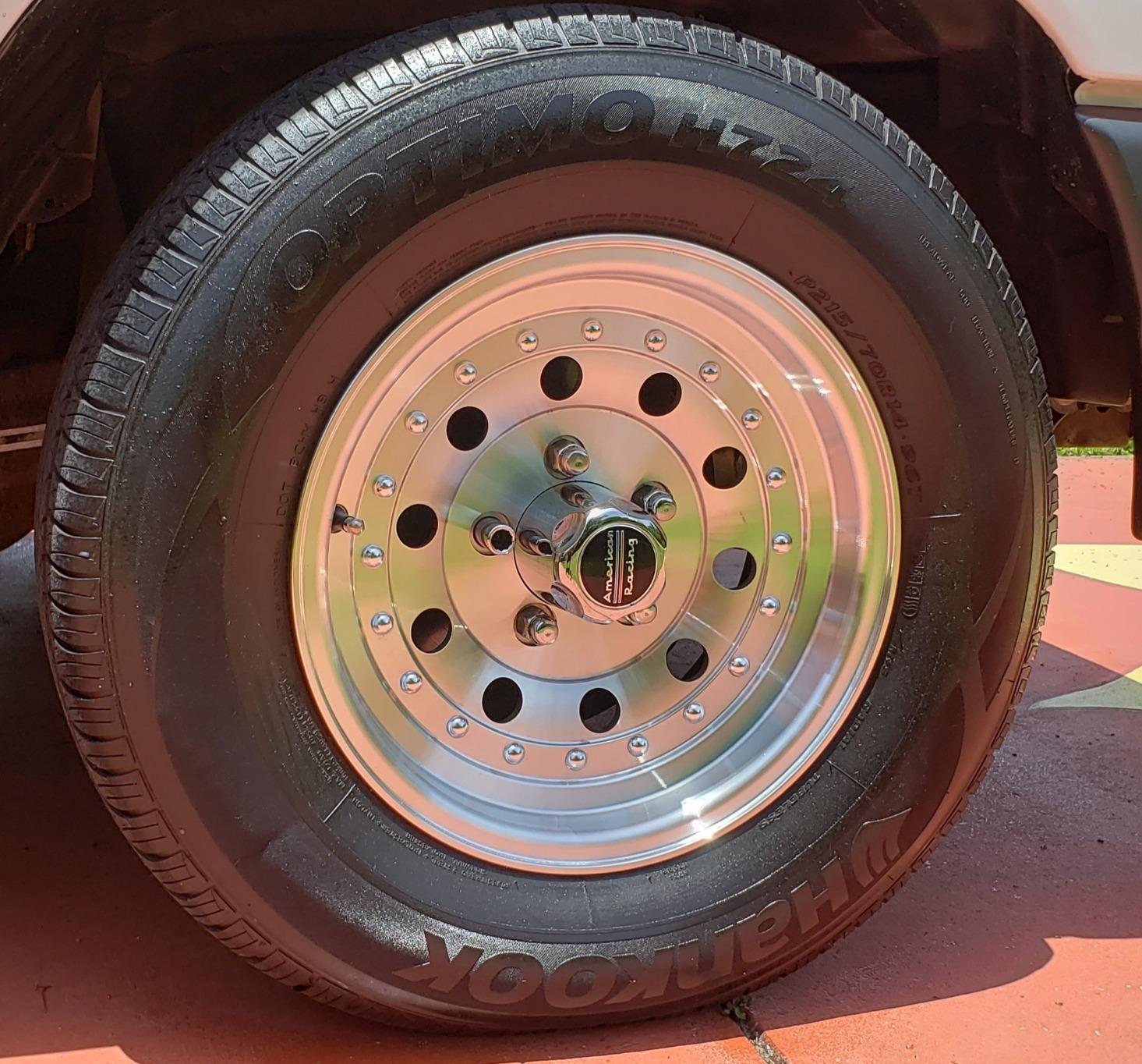 American Racing AR62 OUTLAW II 18X8 5X5.5 4.5 0mm MACHINED - AR628885 customer photo 2
